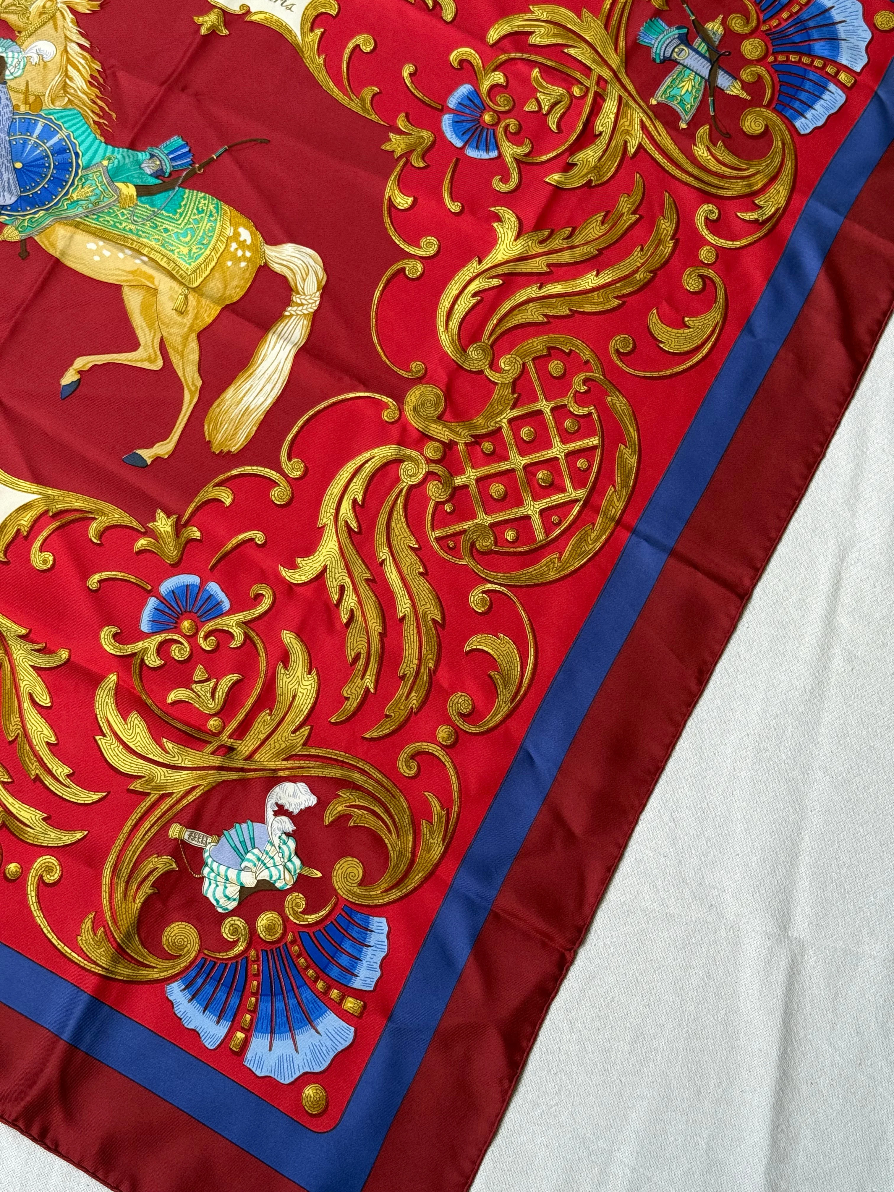 Foulard Hermès – Modèle Cheval Turc - Image 6