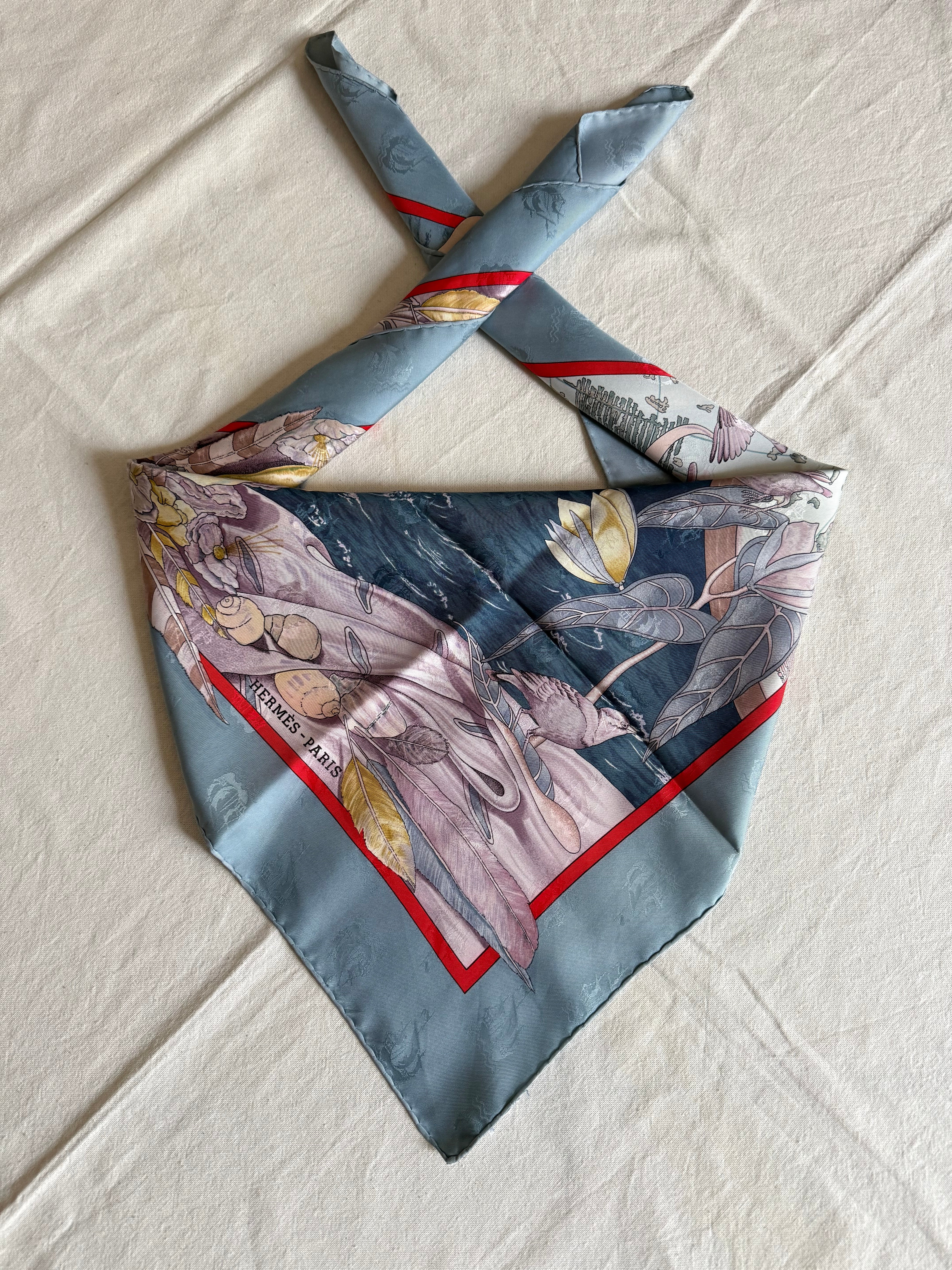 Foulard Hermès – Modèle Christophe Colomb Découvre L'Amérique - Image 2