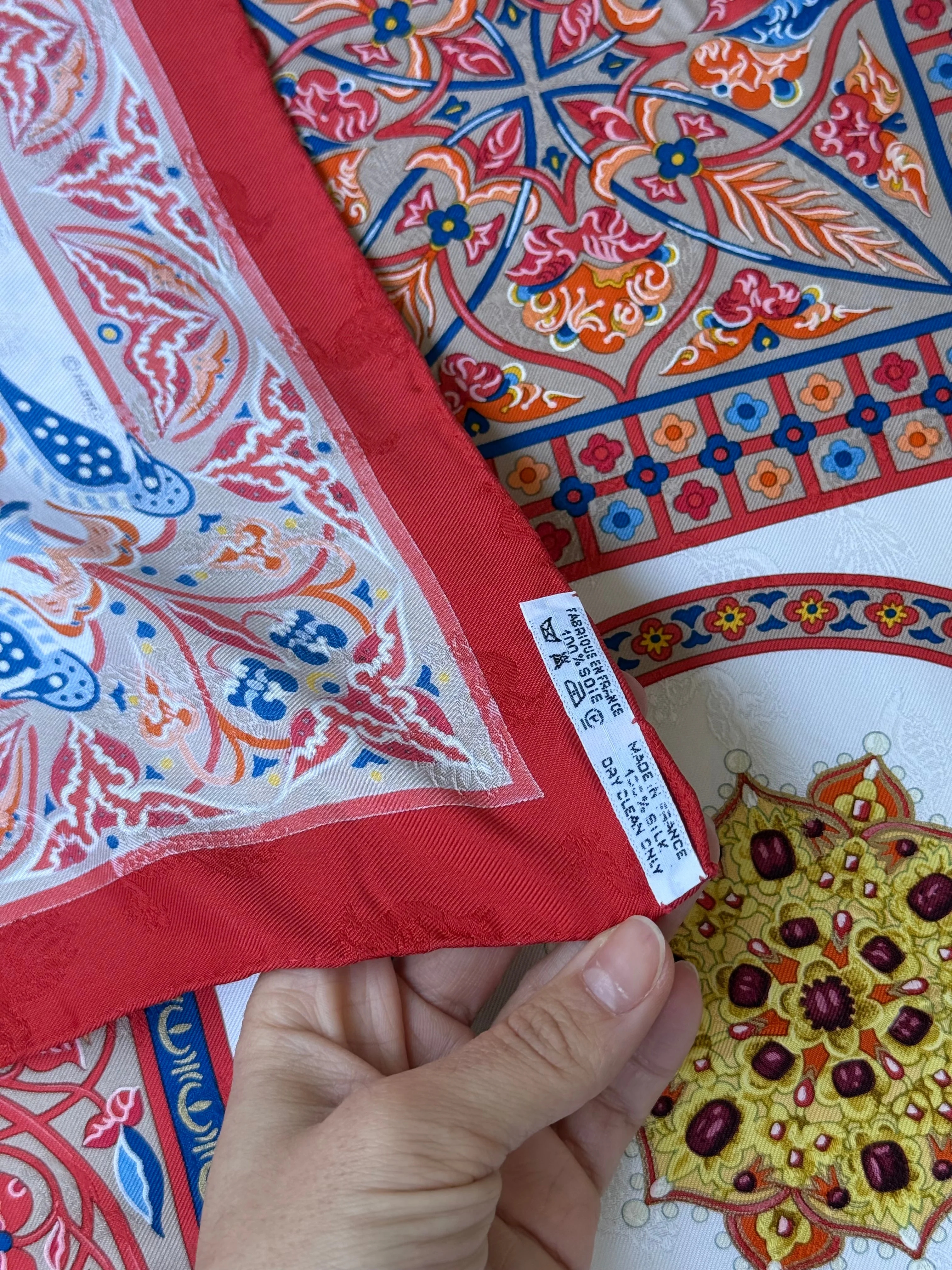 Foulard Hermès – Modèle Ciels Byzantins - Image 8