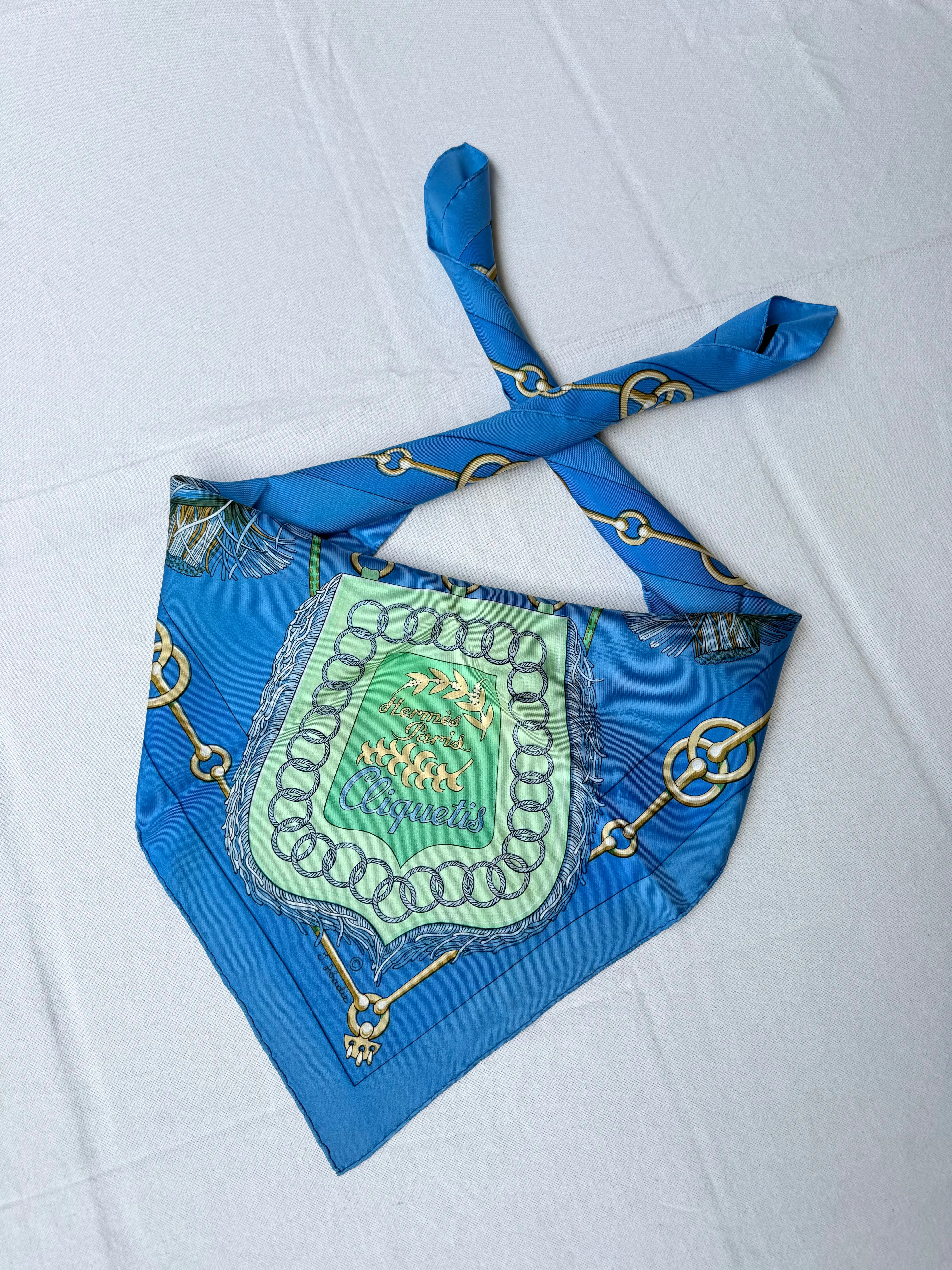 Foulard Hermès – Modèle Cliquetis - Image 2