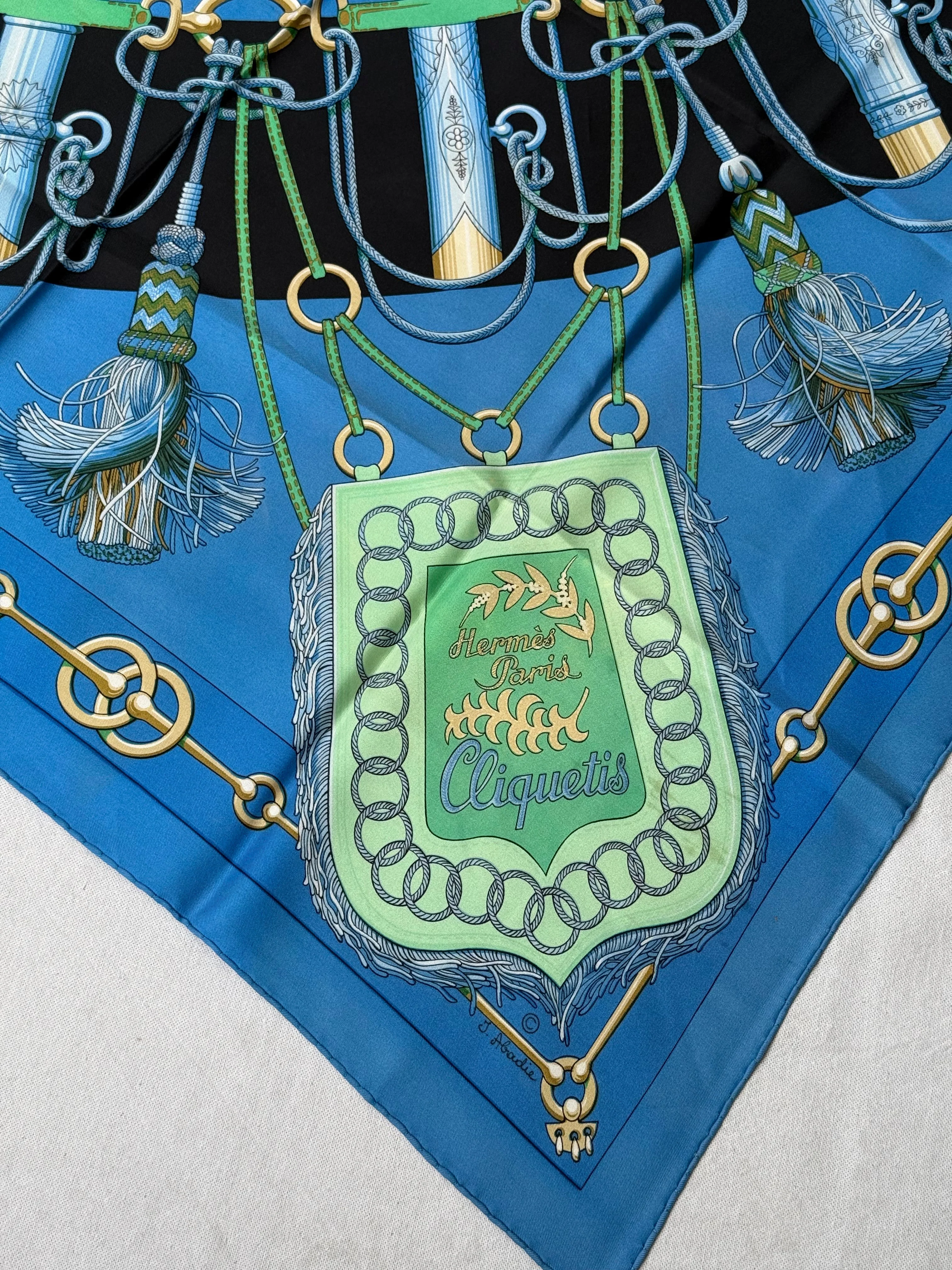 Foulard Hermès – Modèle Cliquetis - Image 4