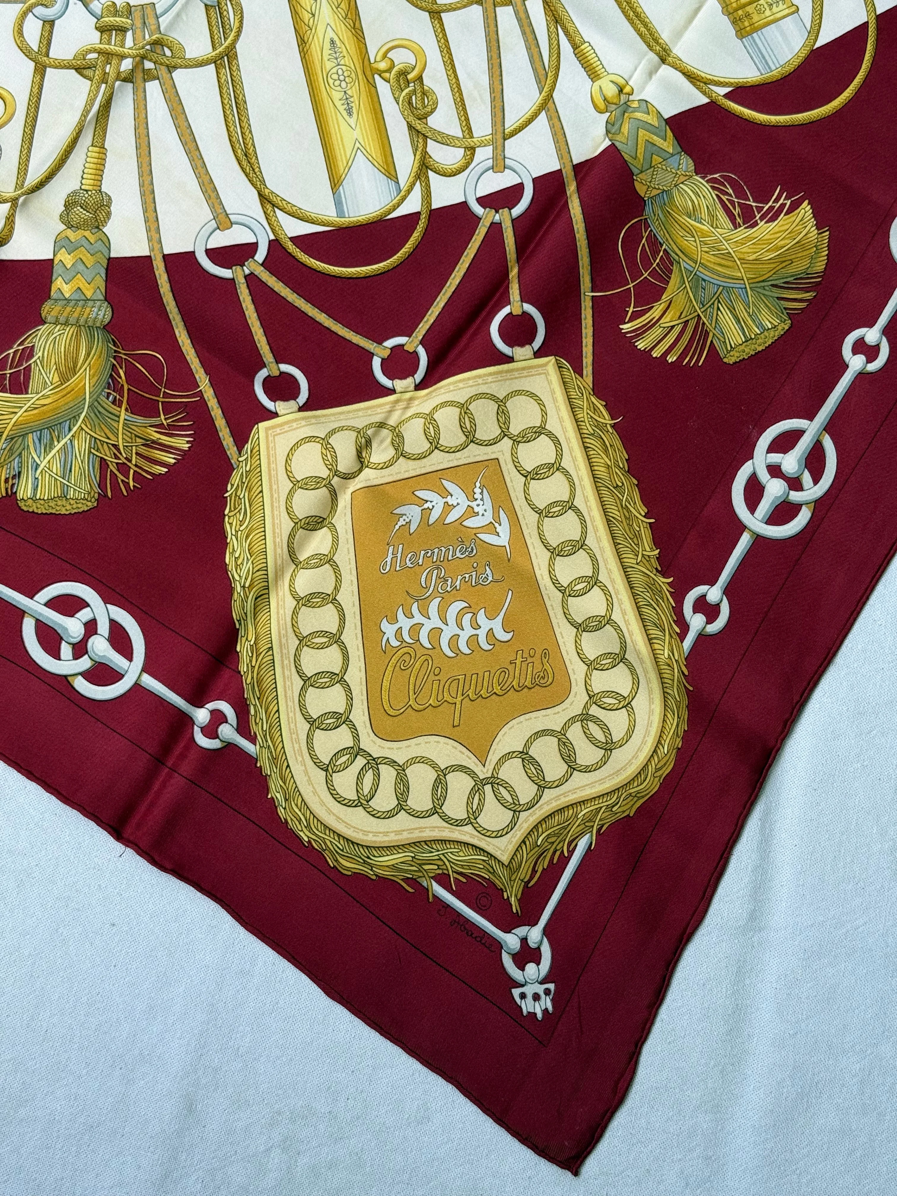 Foulard Hermès – Modèle Cliquetis - Image 4