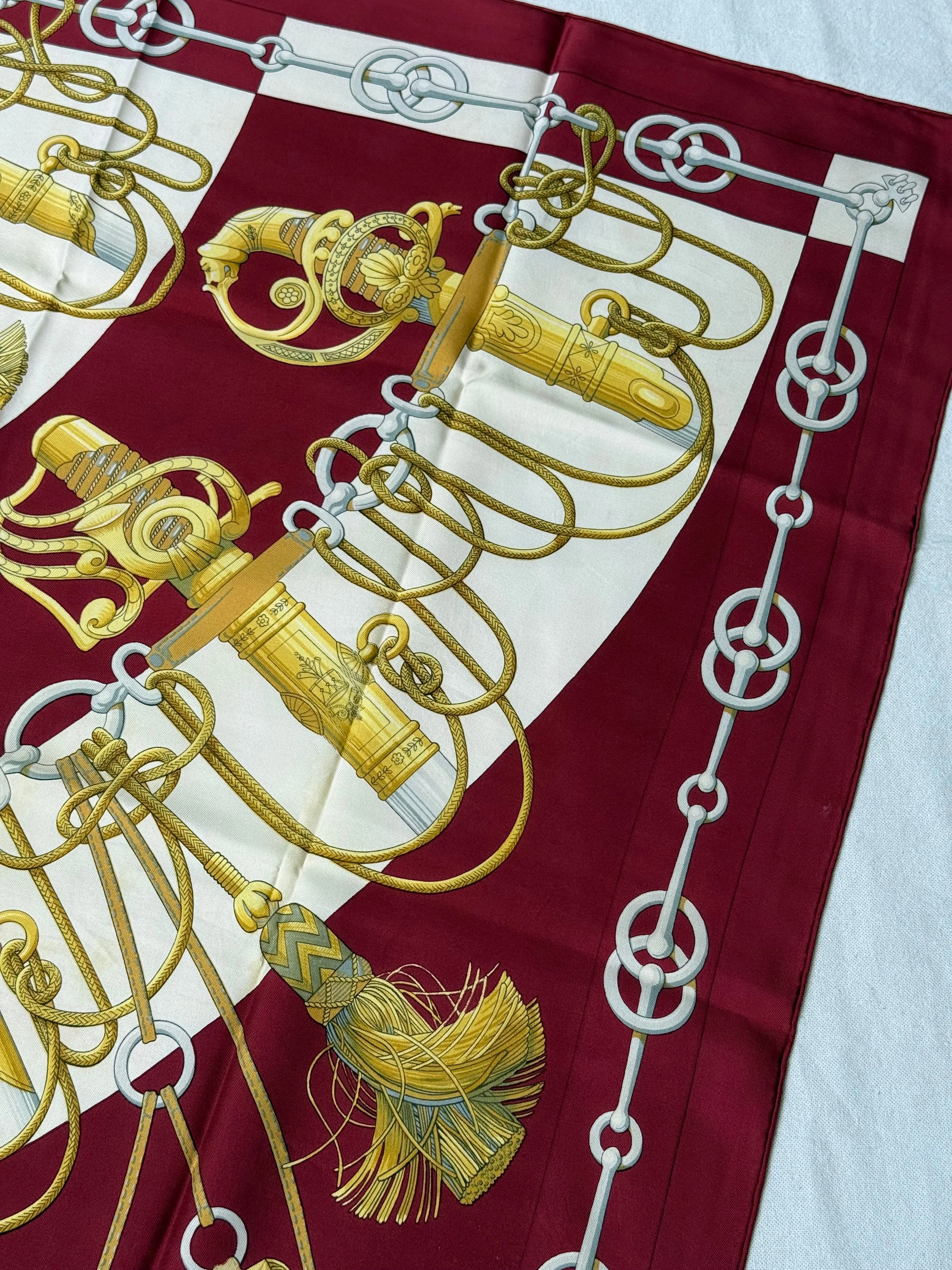 Foulard Hermès – Modèle Cliquetis - Image 6