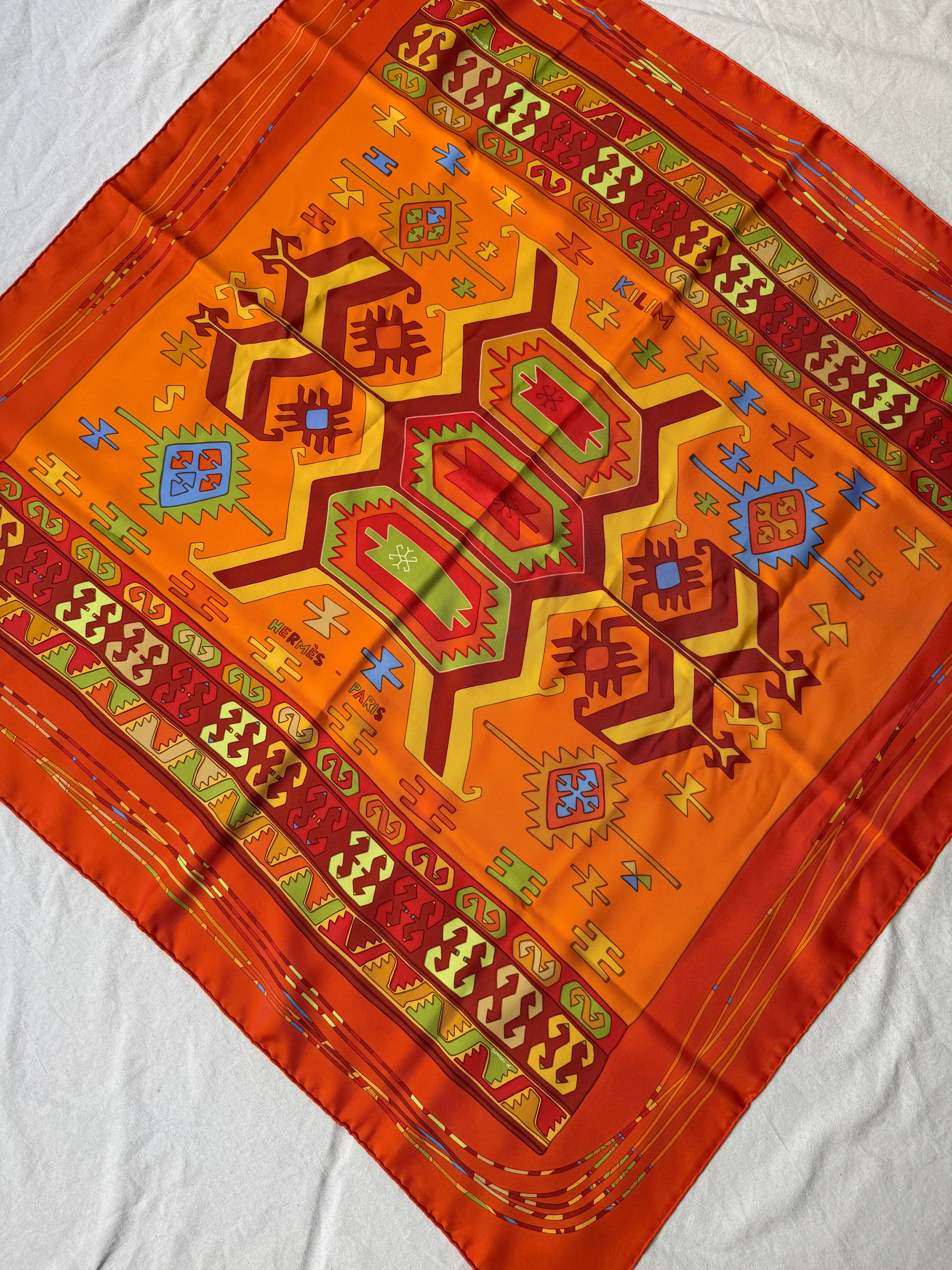 Foulard Hermès – Modèle Kilim - Image 3