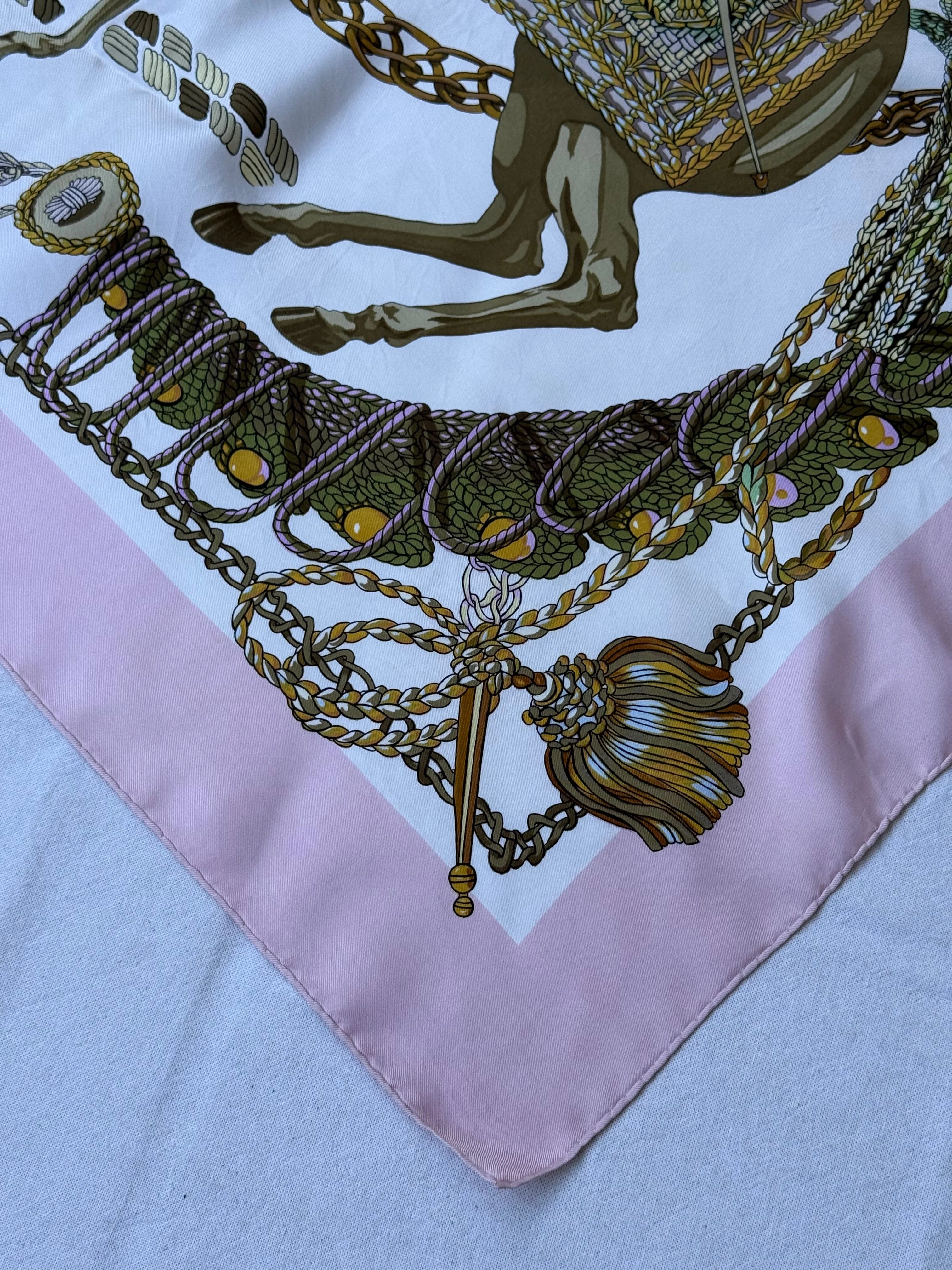 Foulard Hermès - Modèle Le Timbalier - Image 6