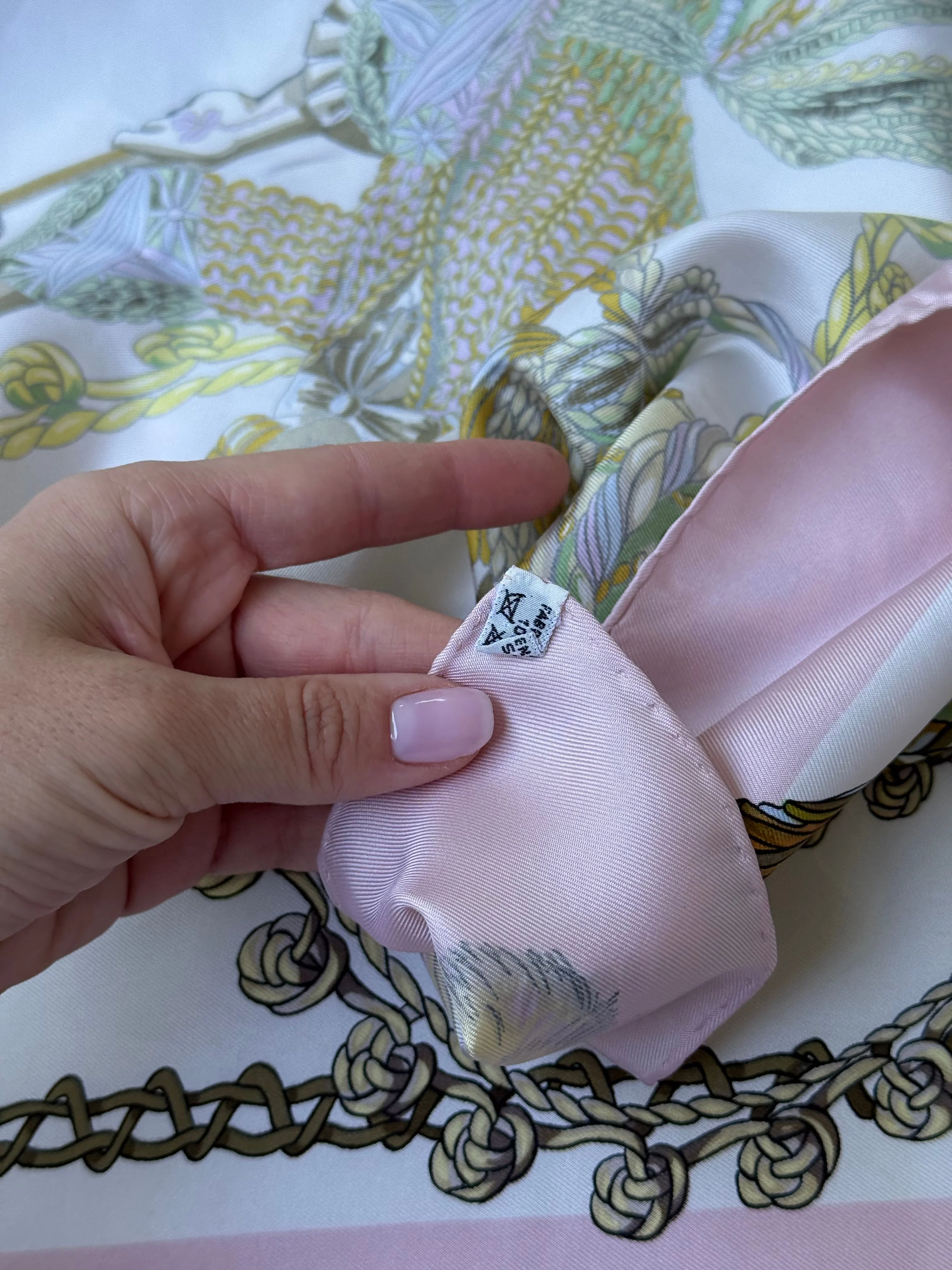 Foulard Hermès - Modèle Le Timbalier - Image 7