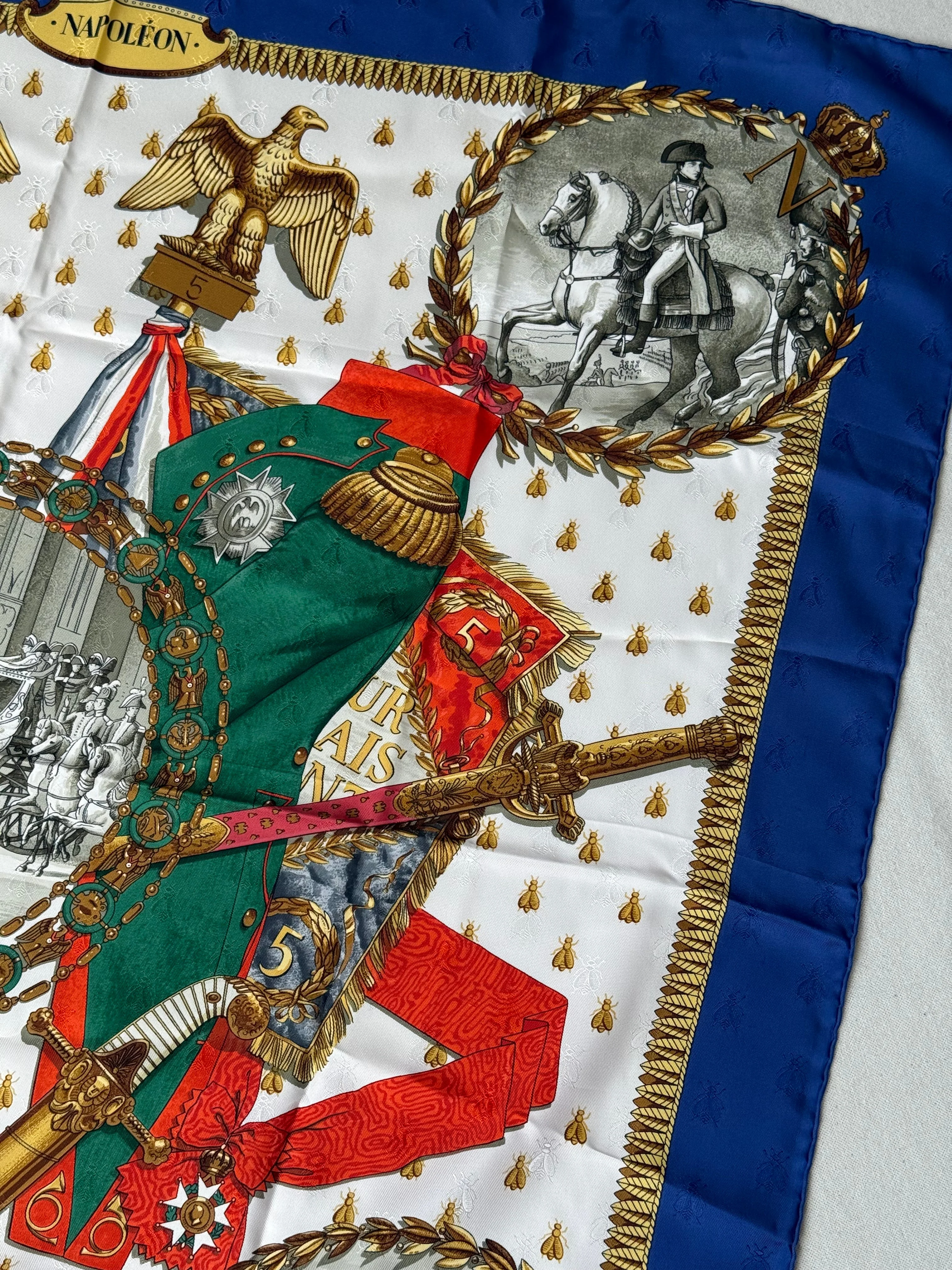 Foulard Hermès – Modèle Napoléon - Image 7