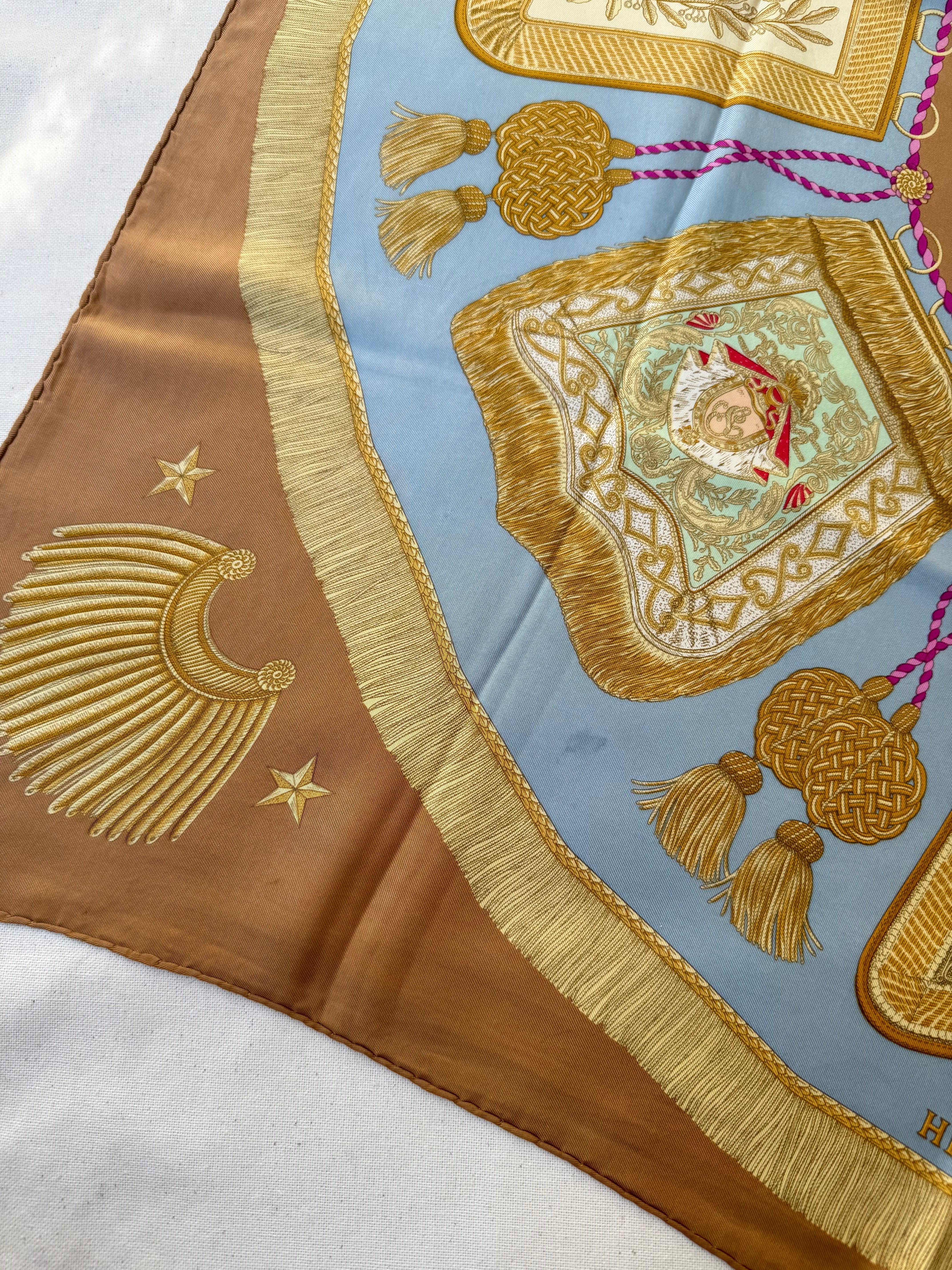 Hermès - Foulard - Modèle Poste Et Cavalerie - Image 4