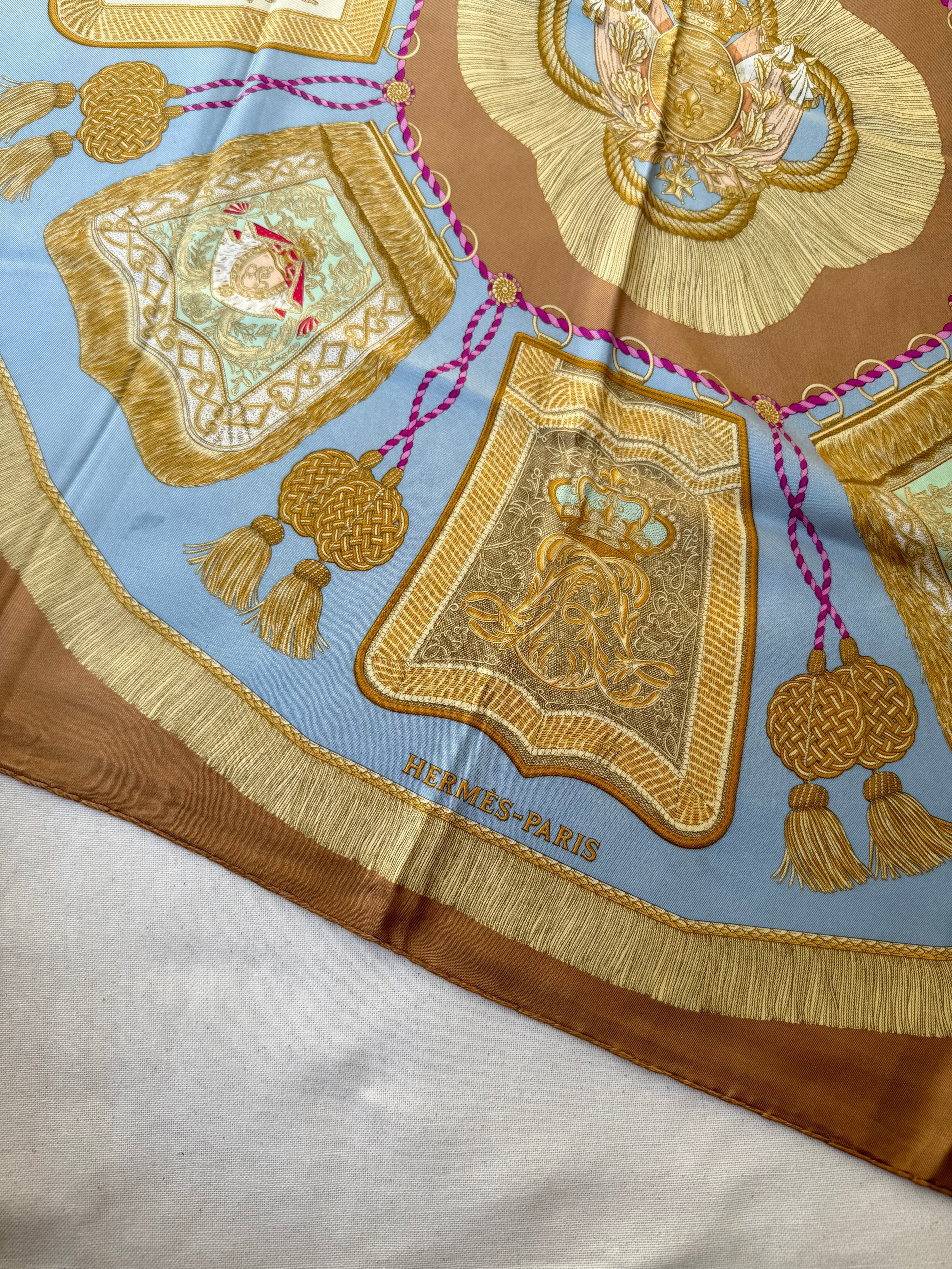 Hermès - Foulard - Modèle Poste Et Cavalerie - Image 5