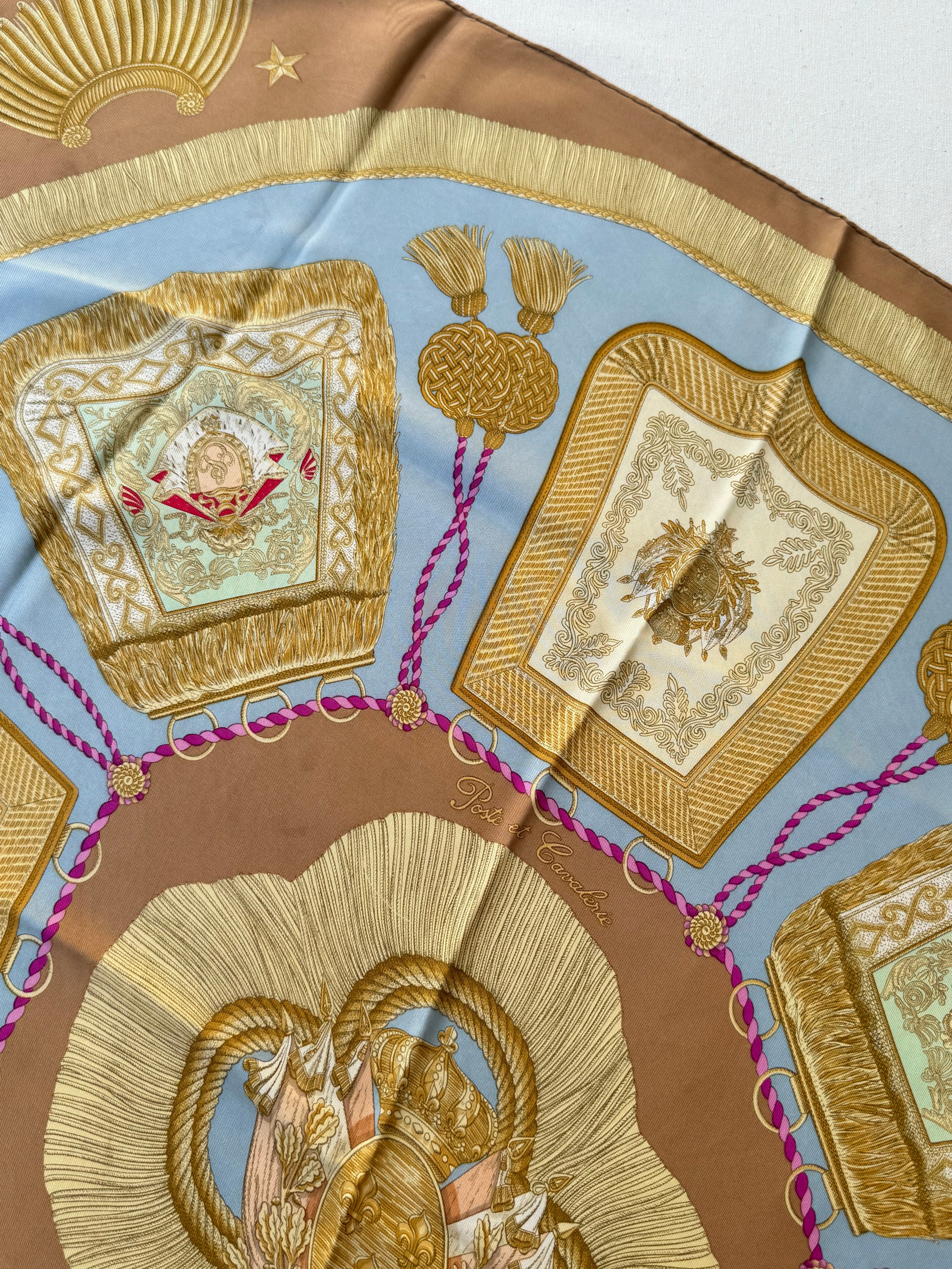 Hermès - Foulard - Modèle Poste Et Cavalerie - Image 6