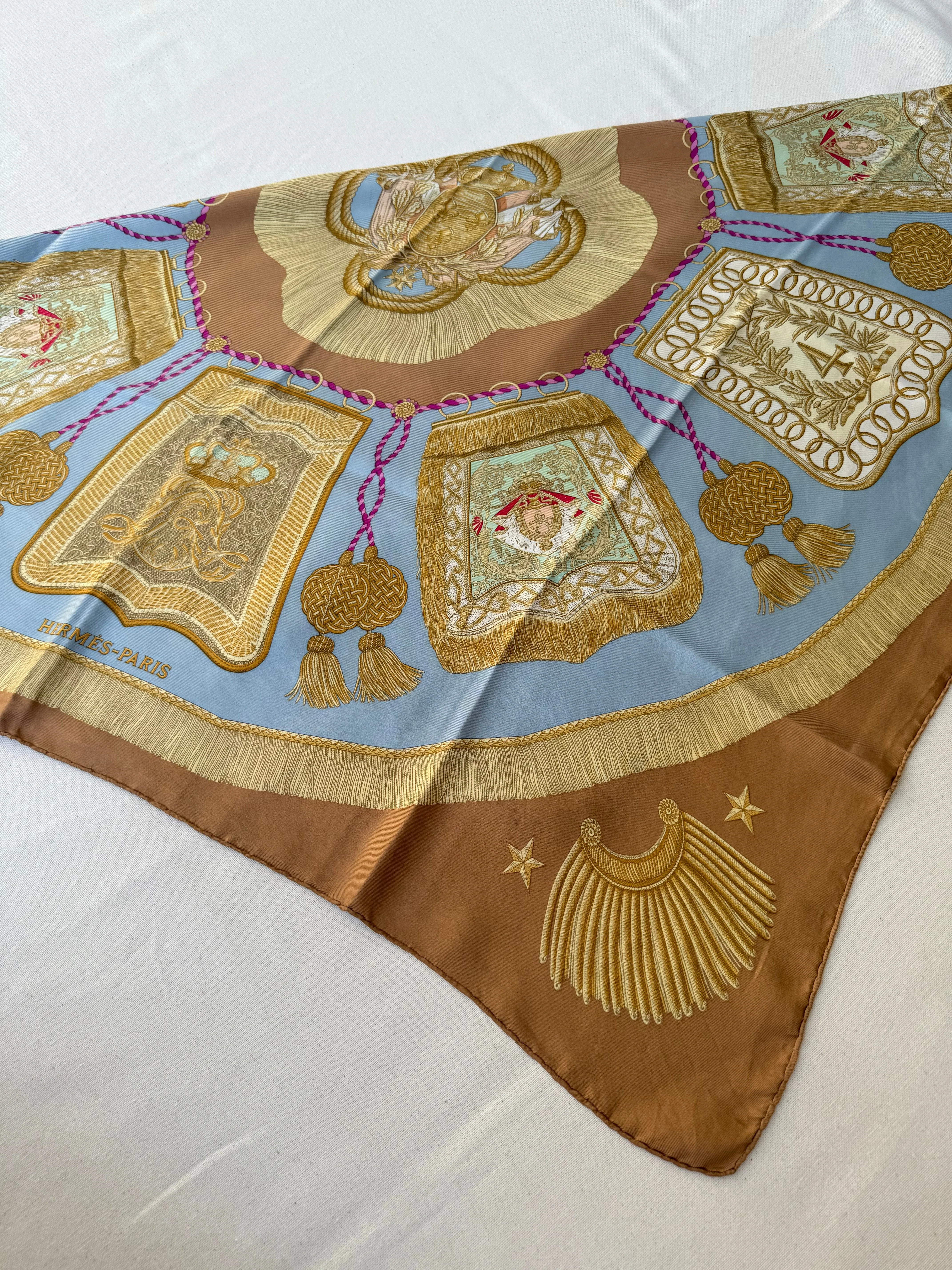 Hermès - Foulard - Modèle Poste Et Cavalerie - Image 7