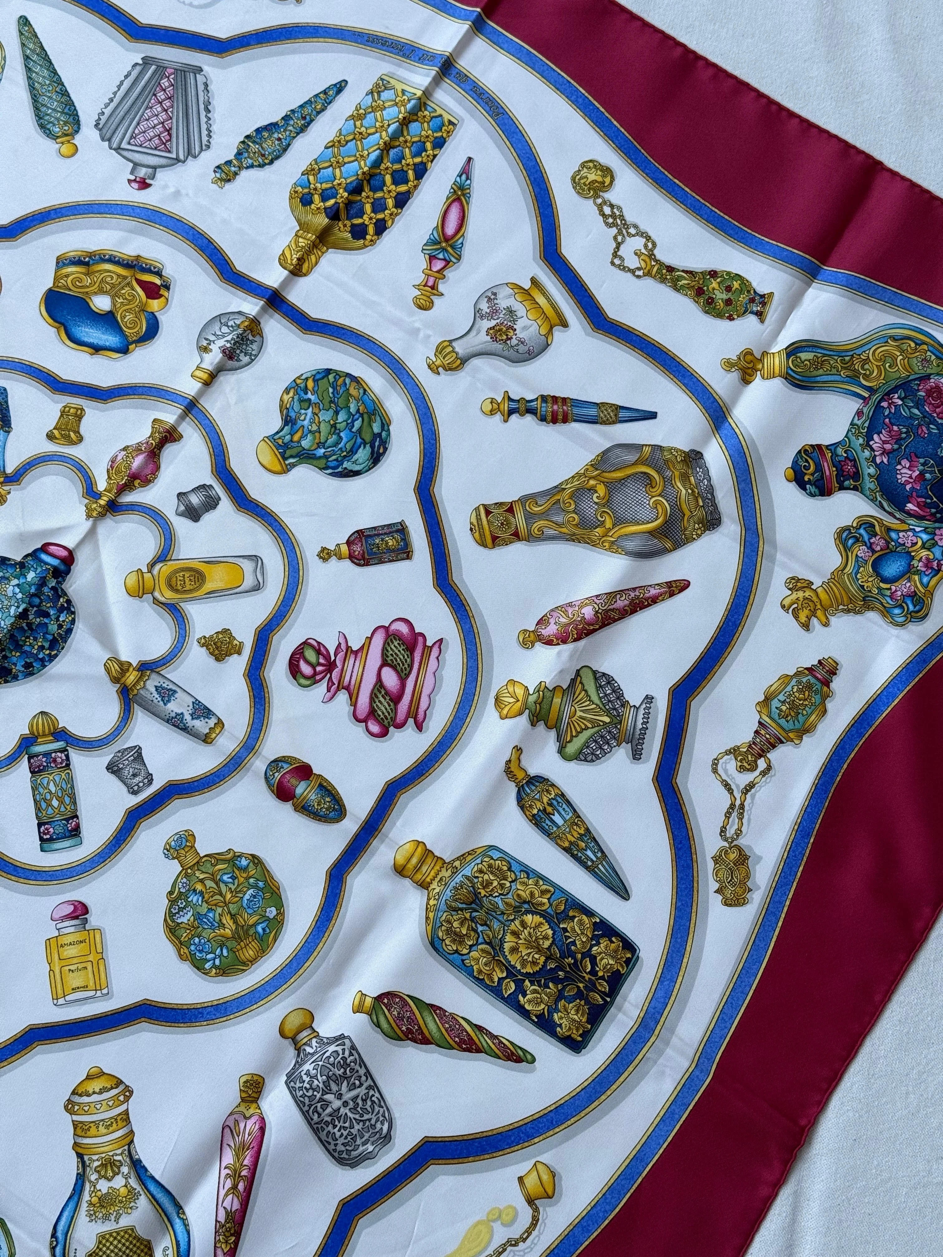 Foulard Hermès – Modèle Flacons - Image 6