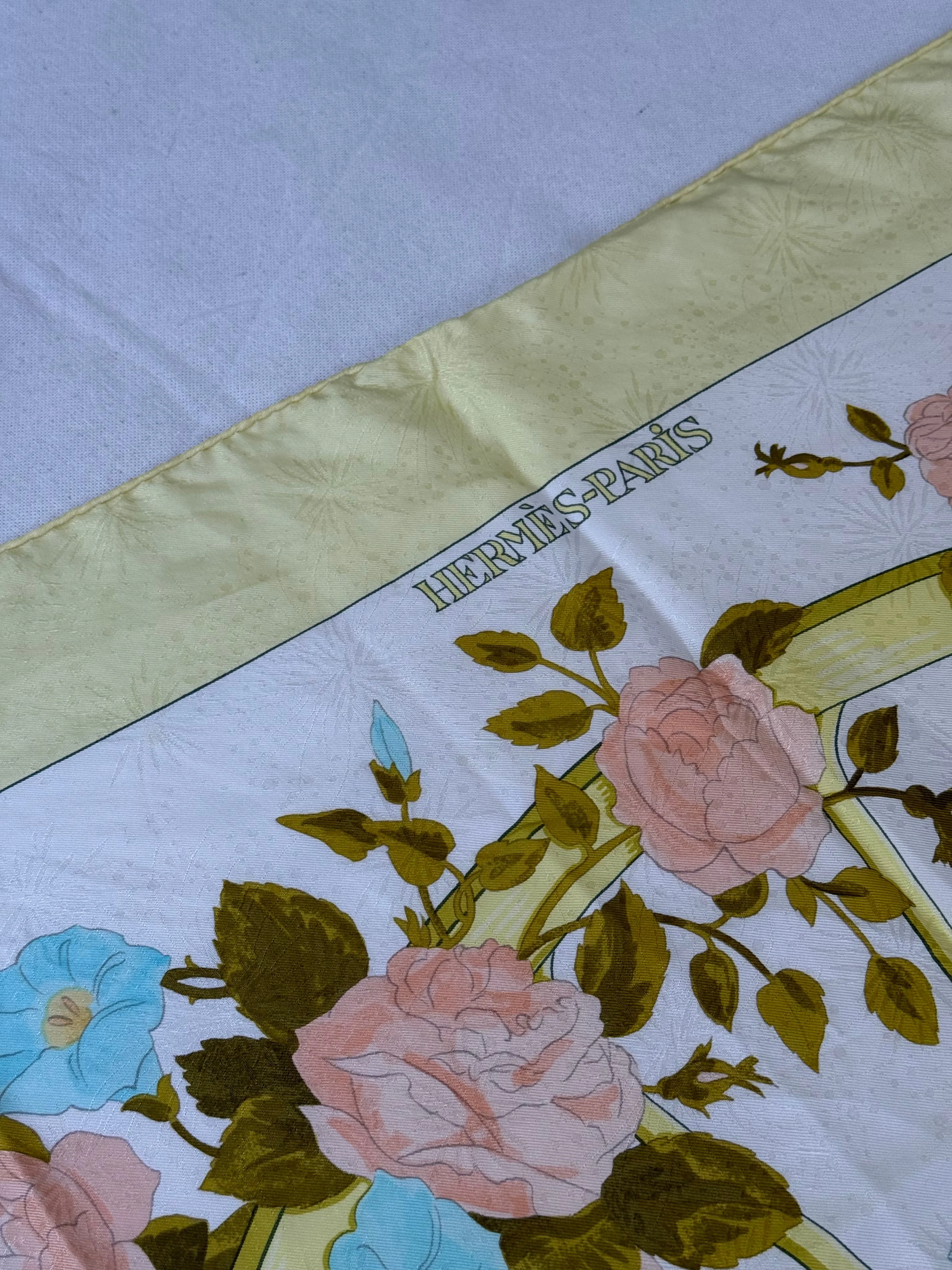 Foulard Hermès – Modèle Romantique - Image 5