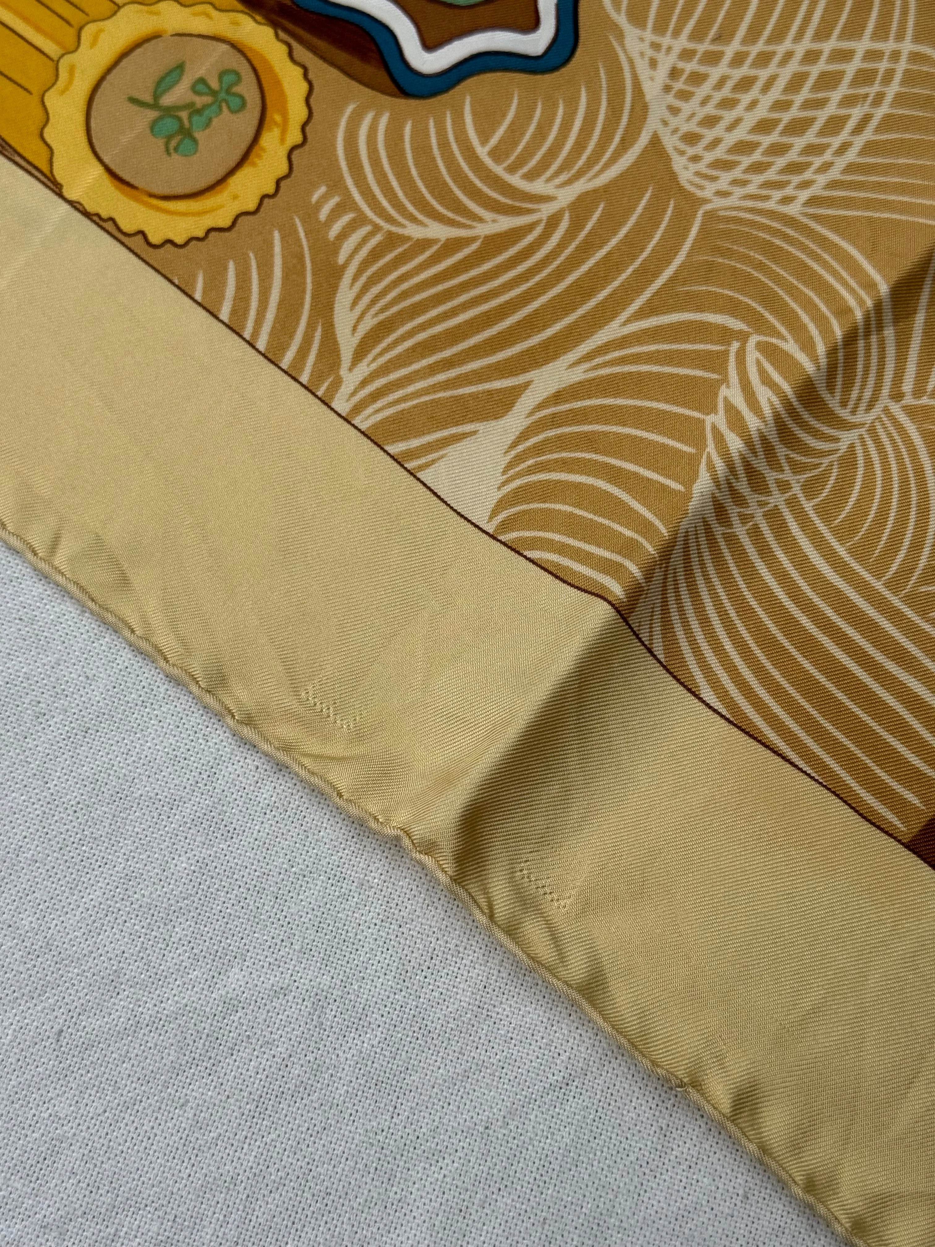 Foulard Hermès – Modèle Sulfures Et Presse-Papiers Ii - Image 10