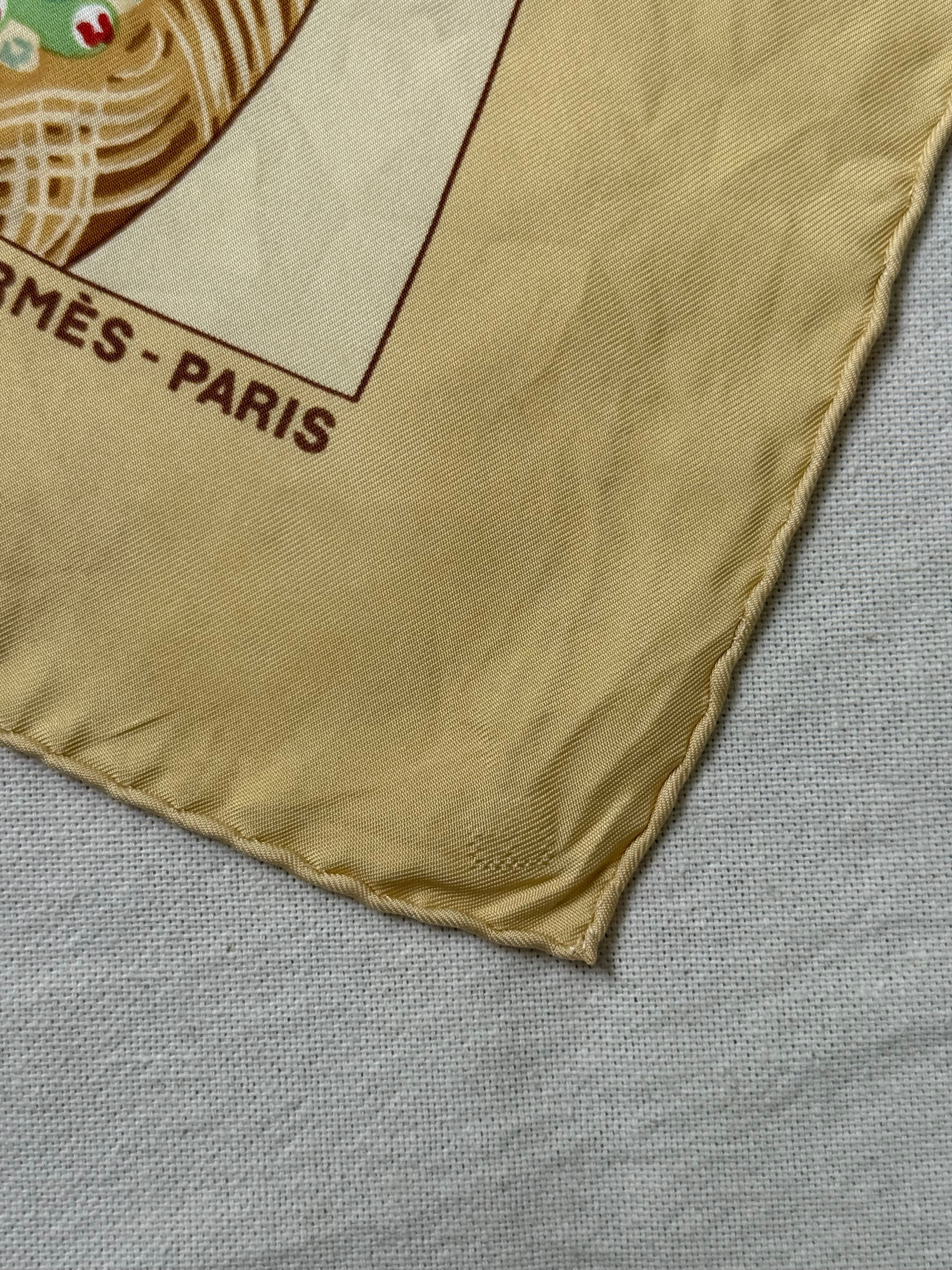 Foulard Hermès – Modèle Sulfures Et Presse-Papiers Ii - Image 11