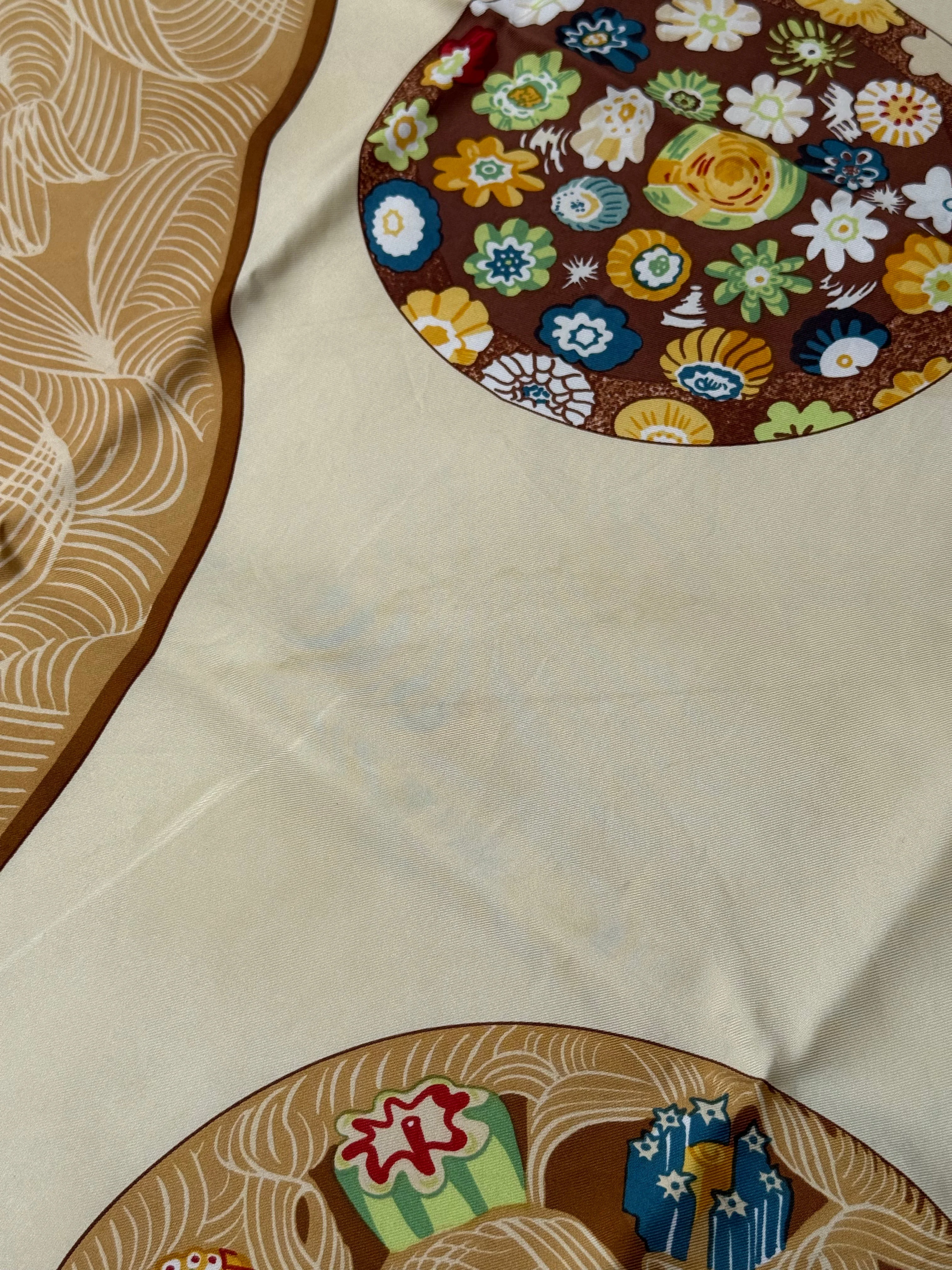 Foulard Hermès – Modèle Sulfures Et Presse-Papiers Ii - Image 7