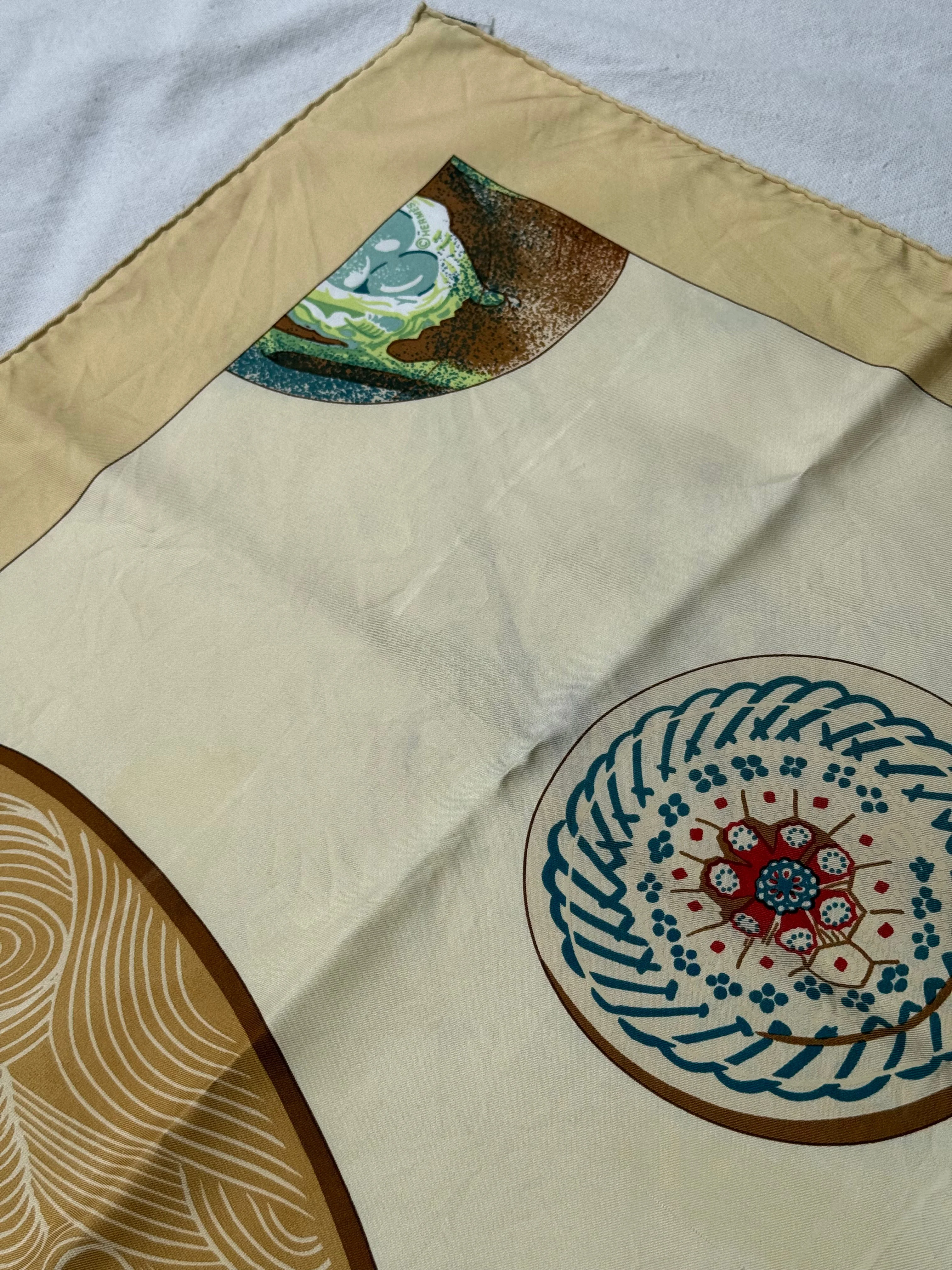Foulard Hermès – Modèle Sulfures Et Presse-Papiers Ii - Image 8