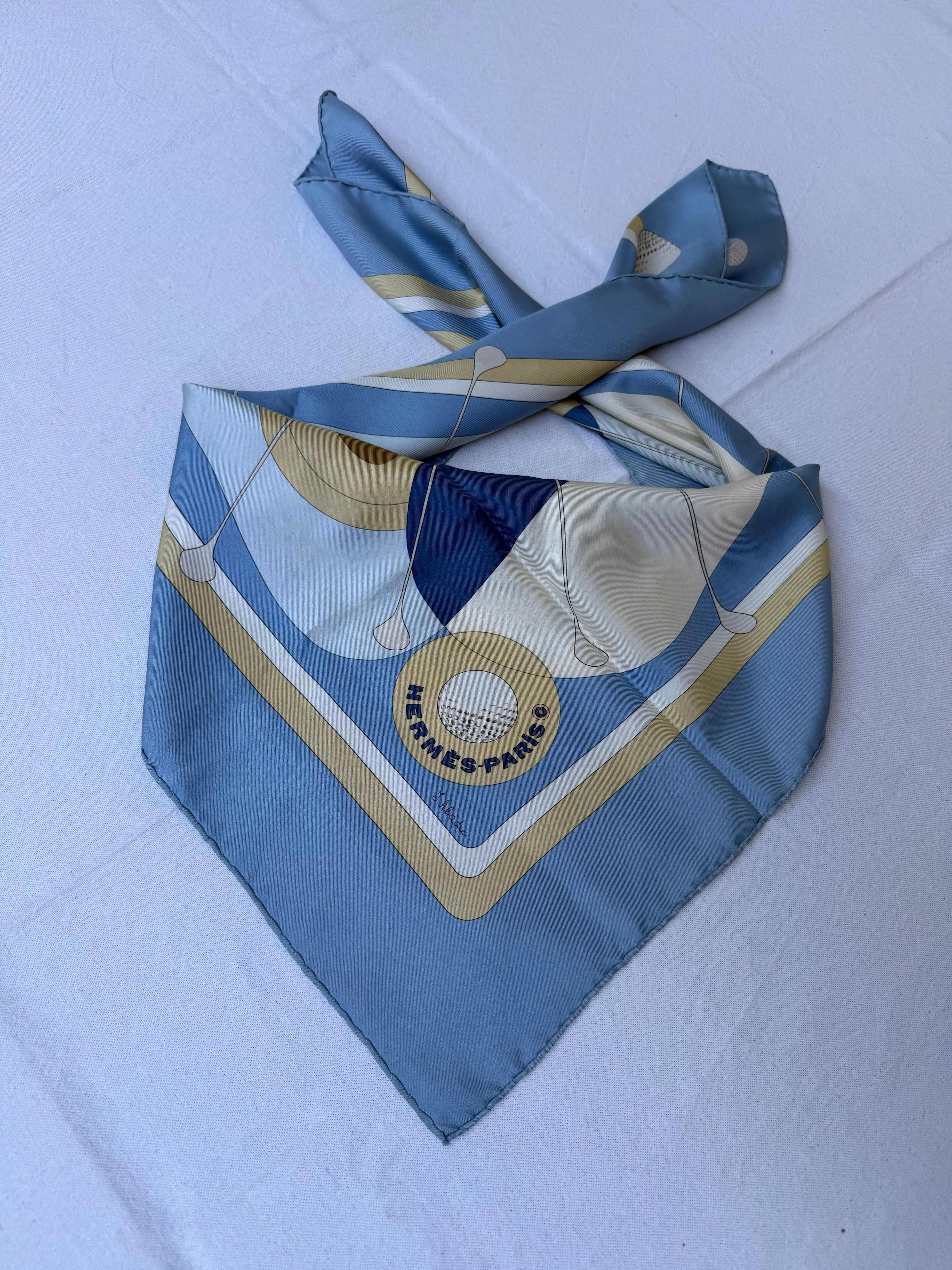 Foulard Hermès – Modèle Swing - Image 2