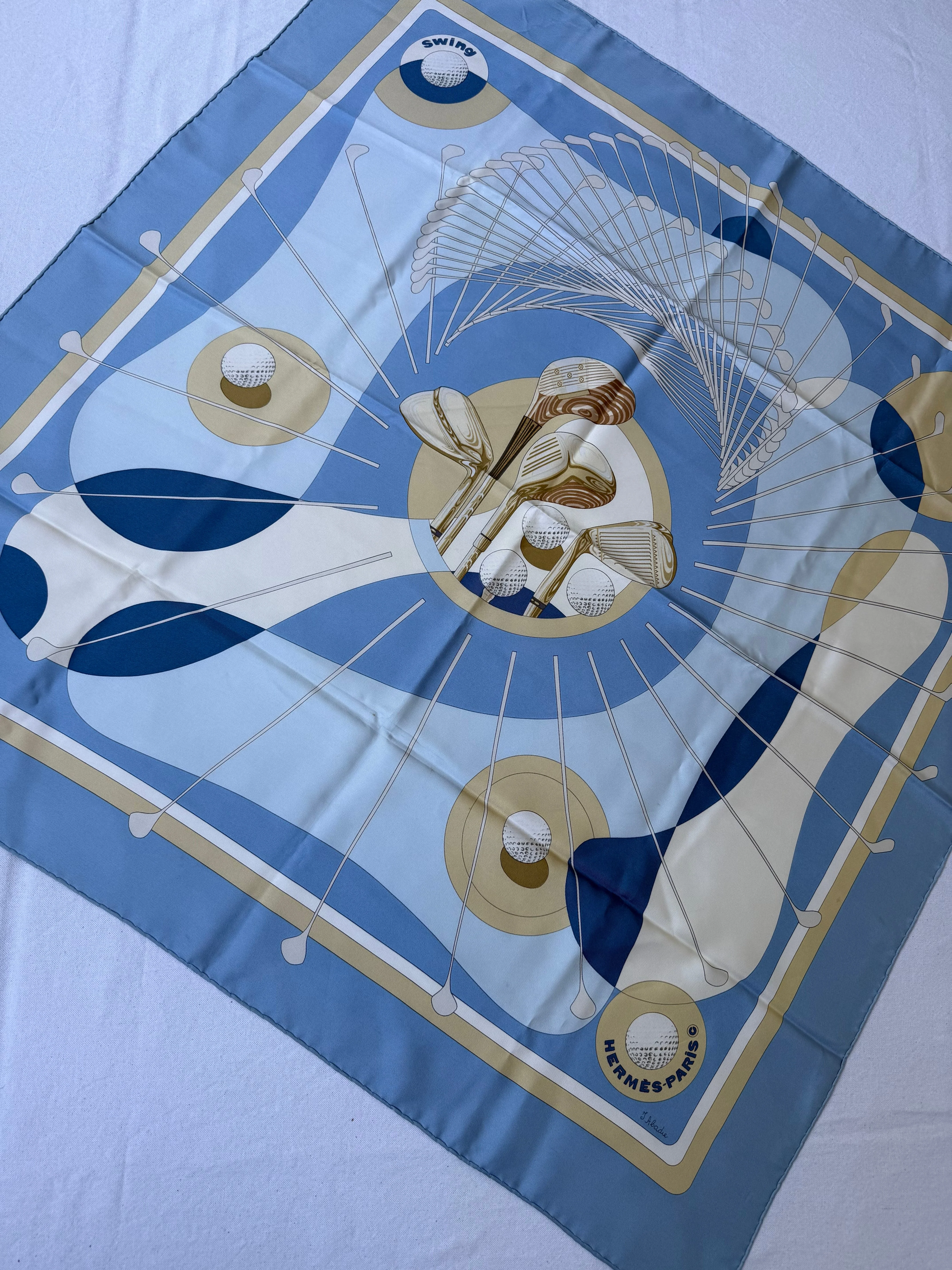 Foulard Hermès – Modèle Swing - Image 3