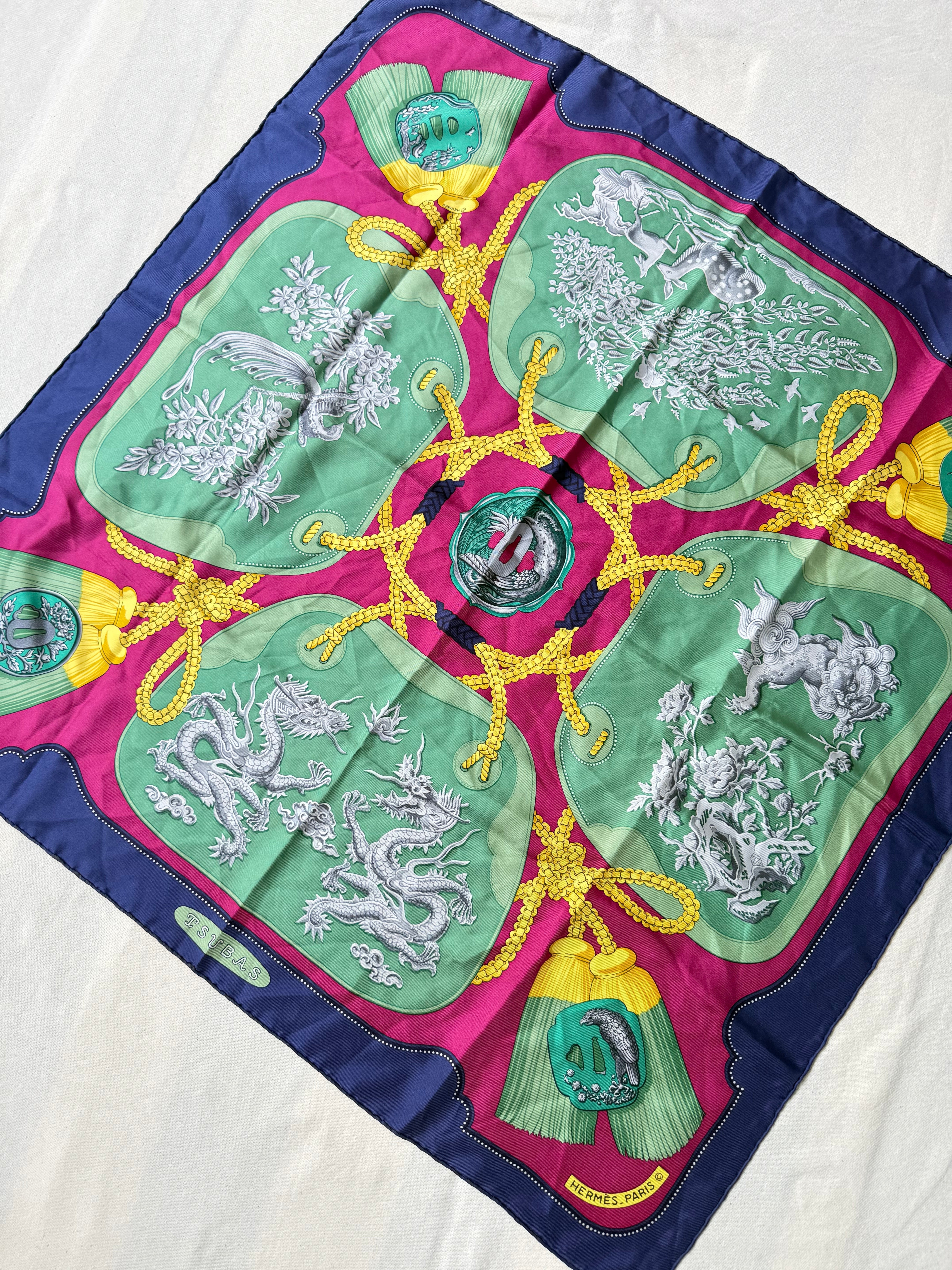 Hermès - Foulard - Modèle Tsubas - Image 3