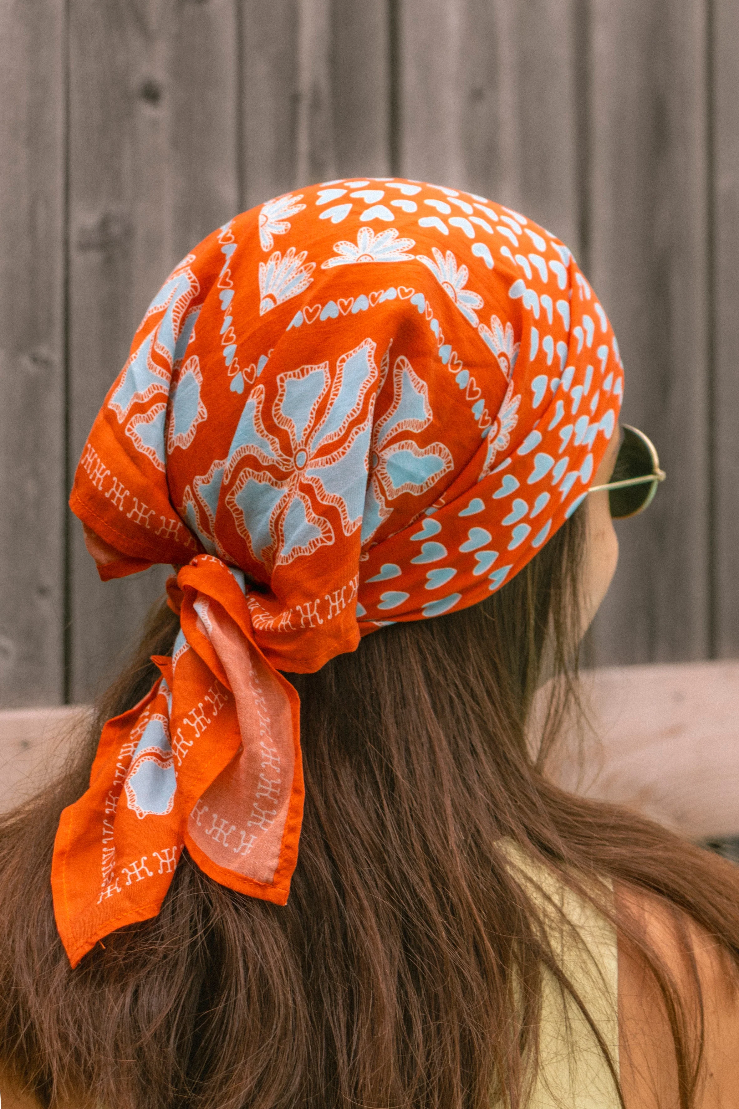 Foulard Hanoi - Orange - Image 4
