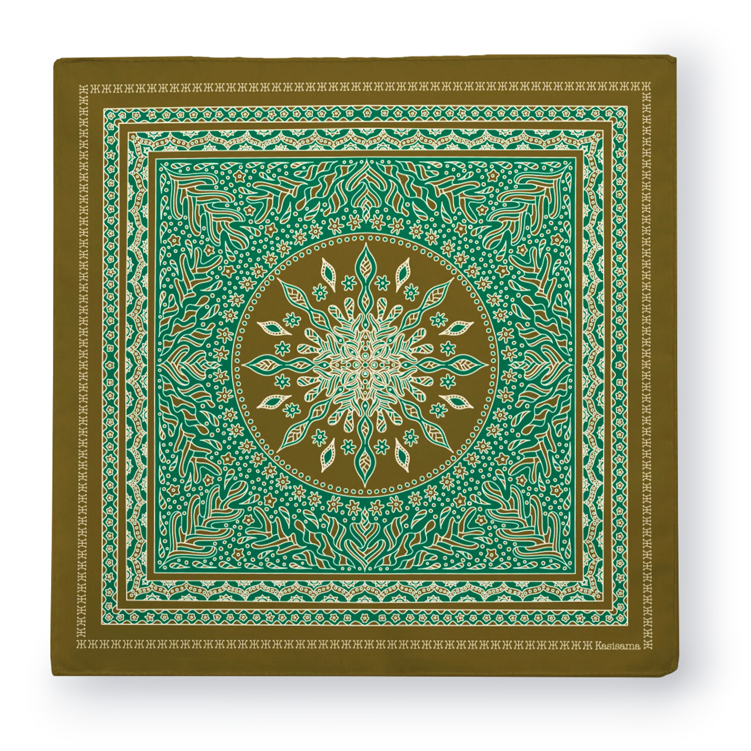 Foulard Kula Lumpur - Kaki - Image 4