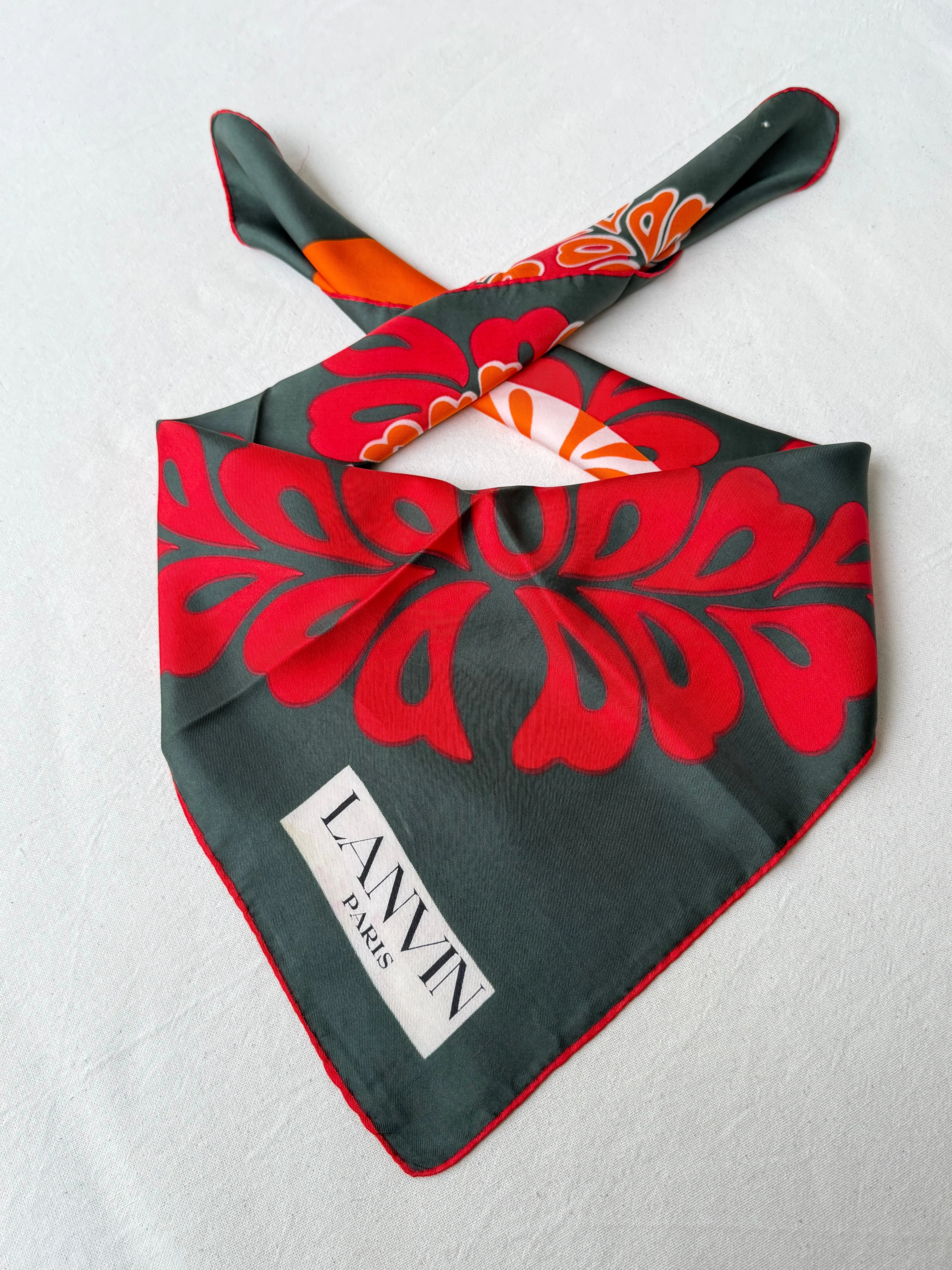 Lanvin - Foulard - Motifs Floraux - Image 2