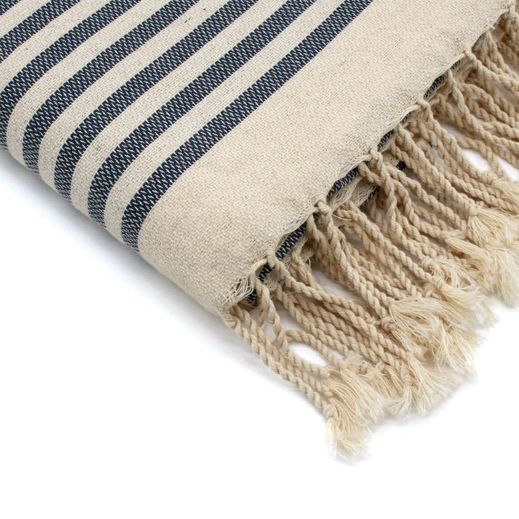 Fouta - Coton - Bleu Denim - Hossegor - Image 3