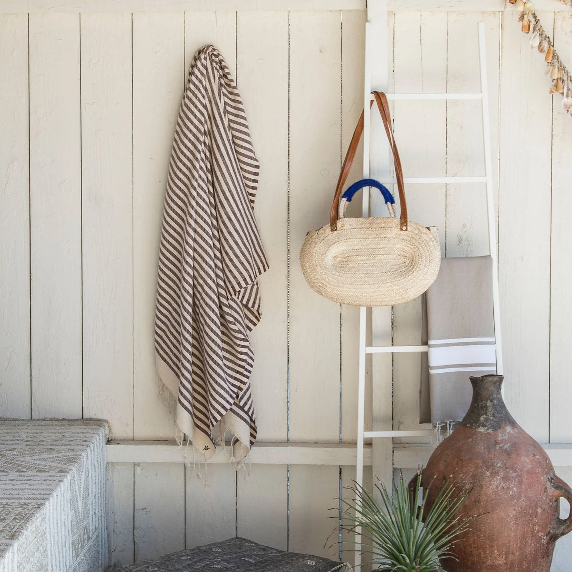 Fouta - Coton - Prune - Hossegor - Image 2