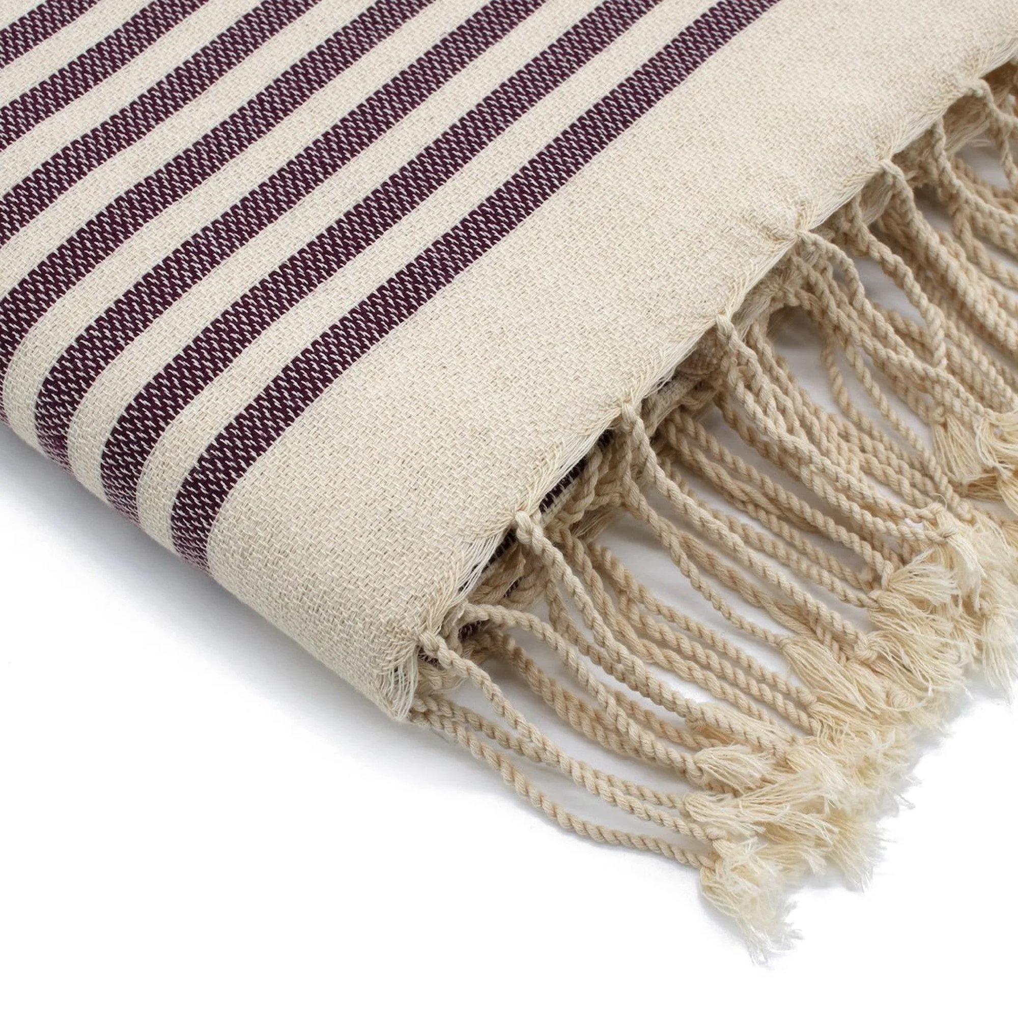 Fouta - Coton - Prune - Hossegor - Image 3