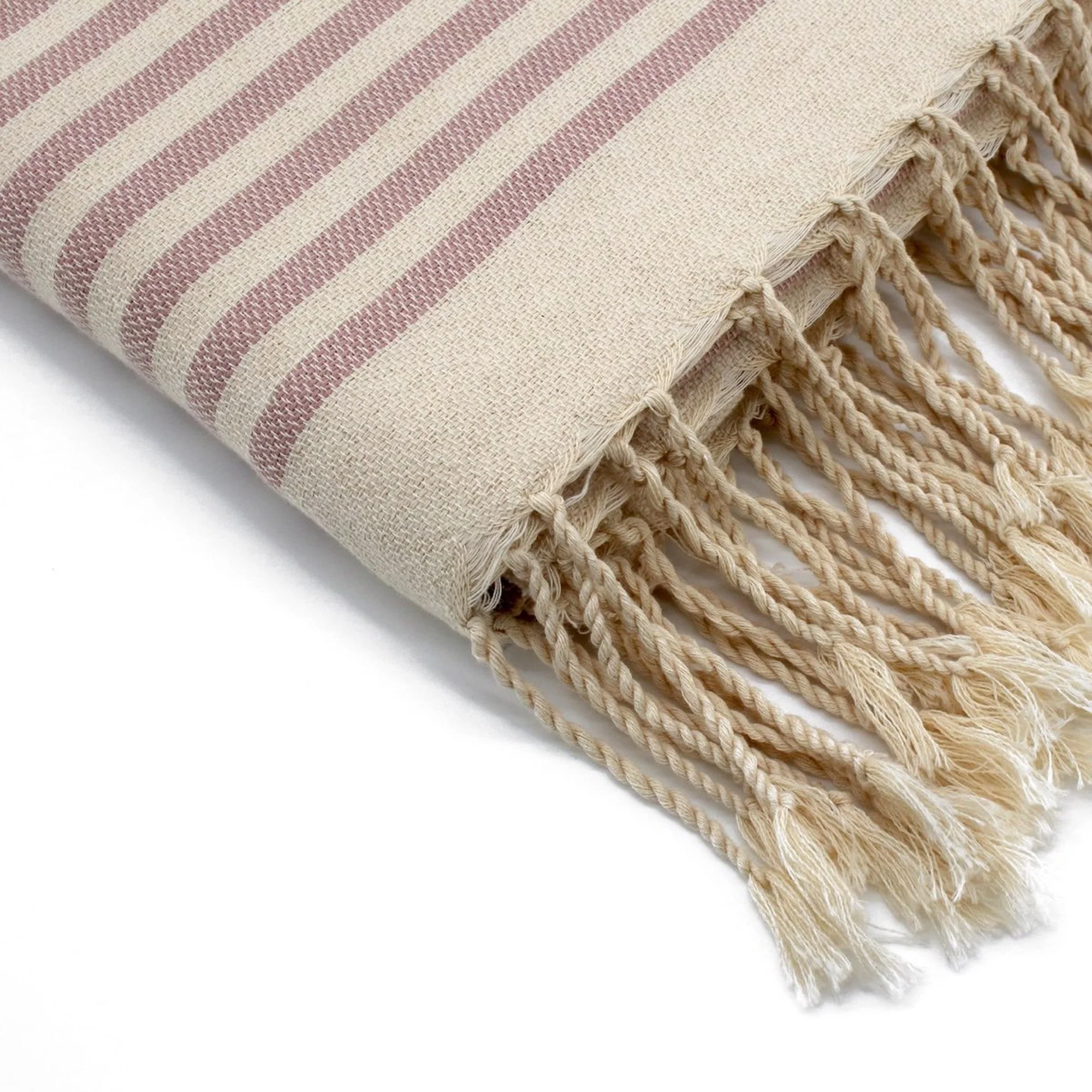 Fouta - Coton - Rose Poudré - Hossegor - Image 3