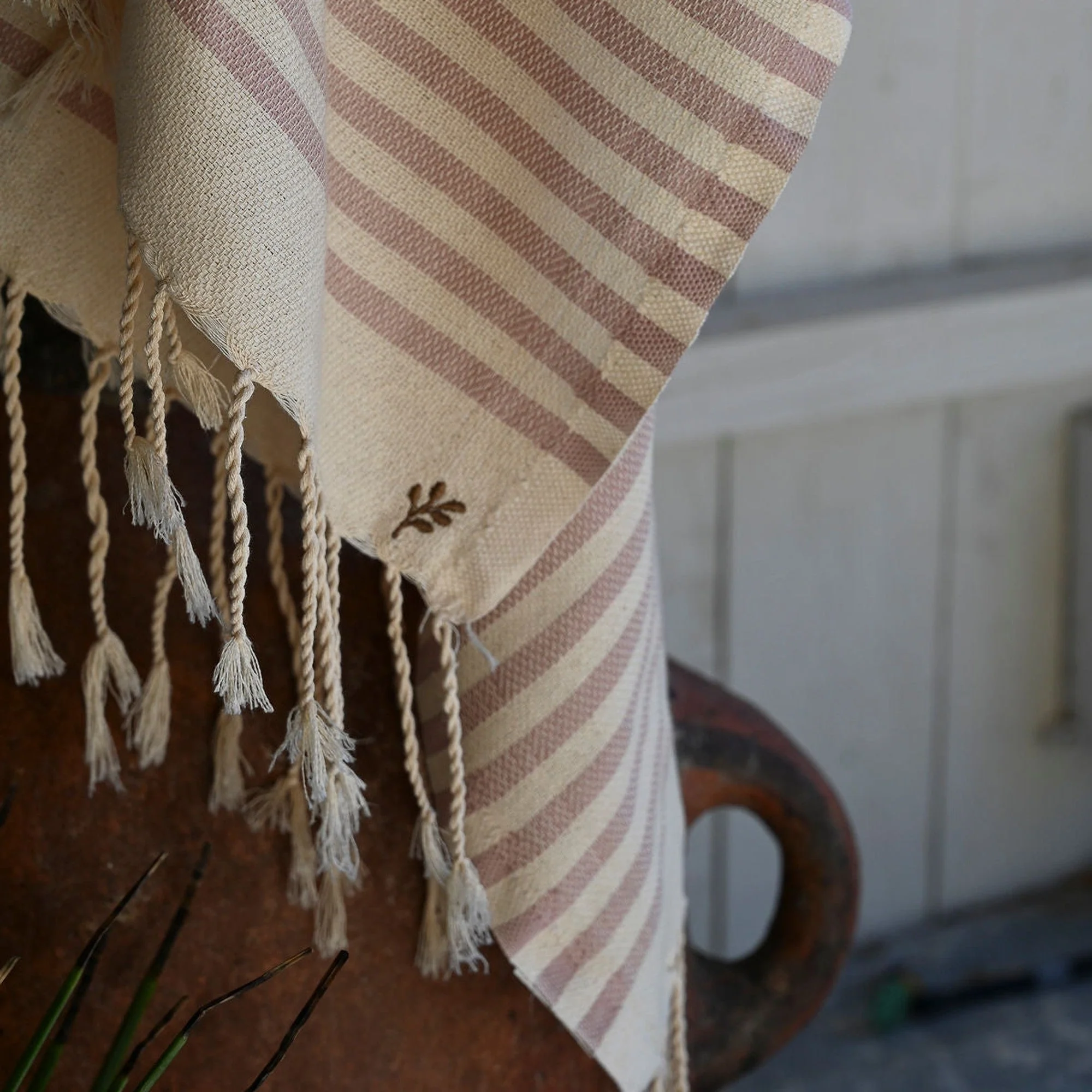Fouta - Coton - Rose Poudré - Hossegor - Image 4
