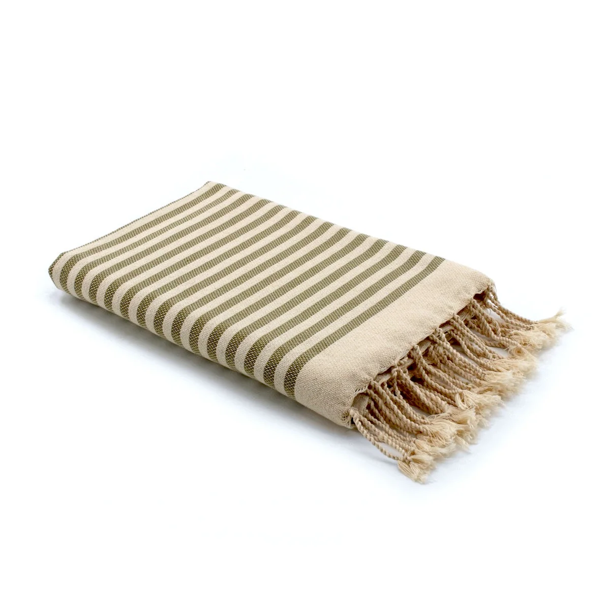 Fouta - Coton - Vert Kaki - Hossegor - Image 2