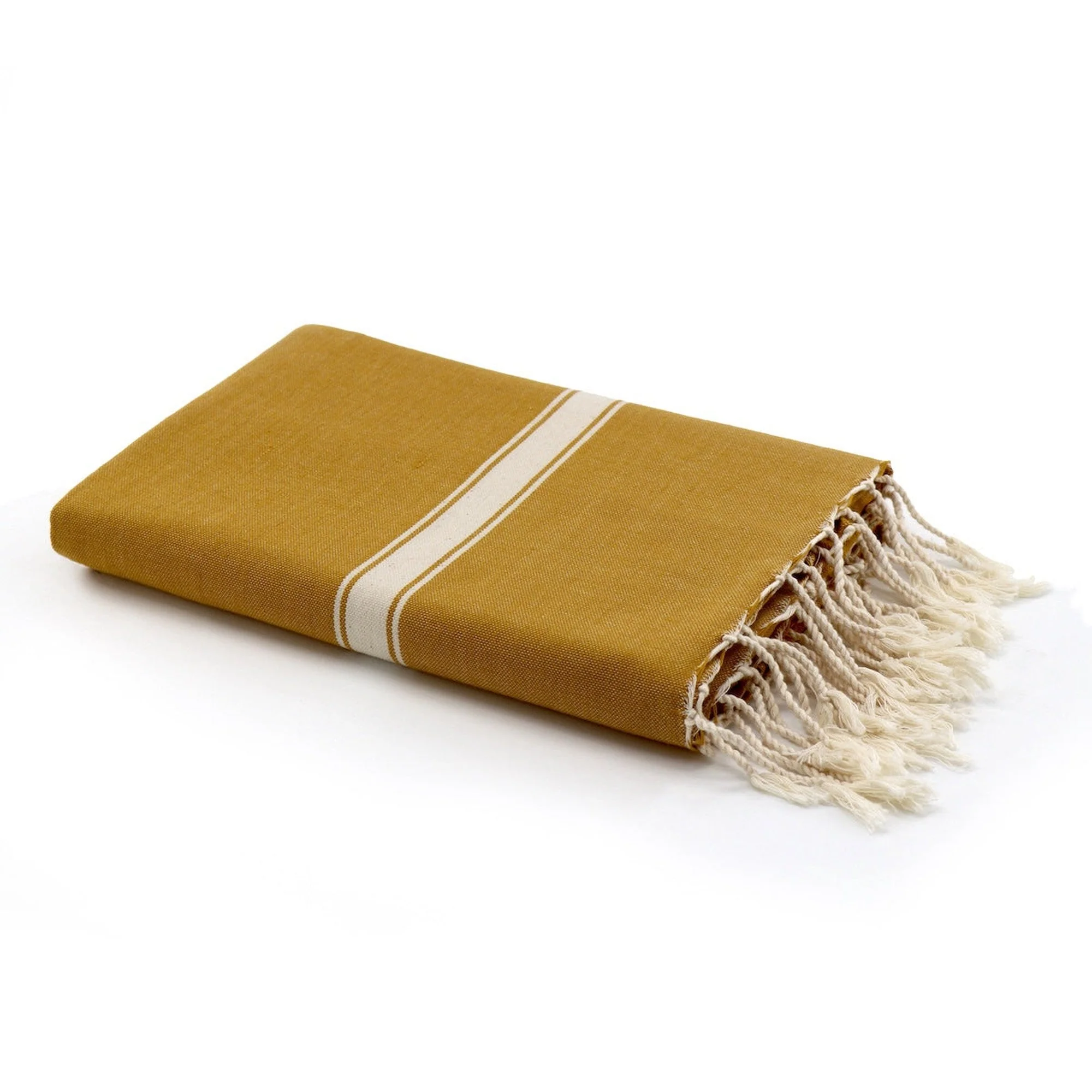 Fouta - Coton - Jaune Moutarde - Marsa - Image 2