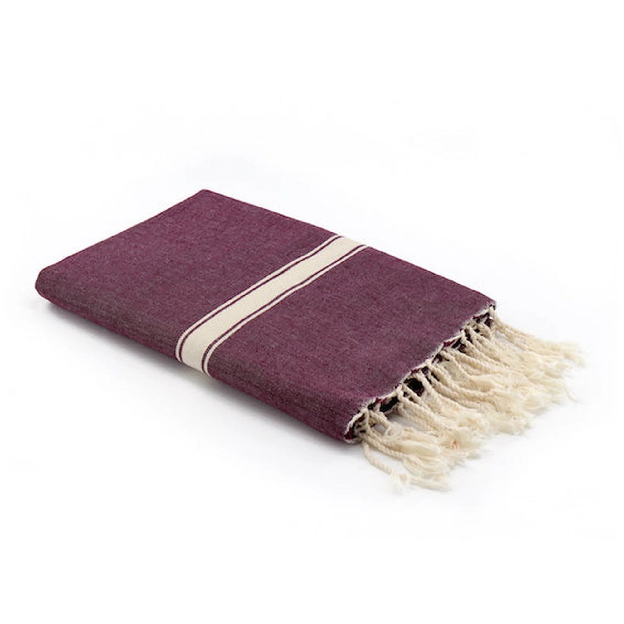 Fouta - Coton - Prune - Marsa - Image 3
