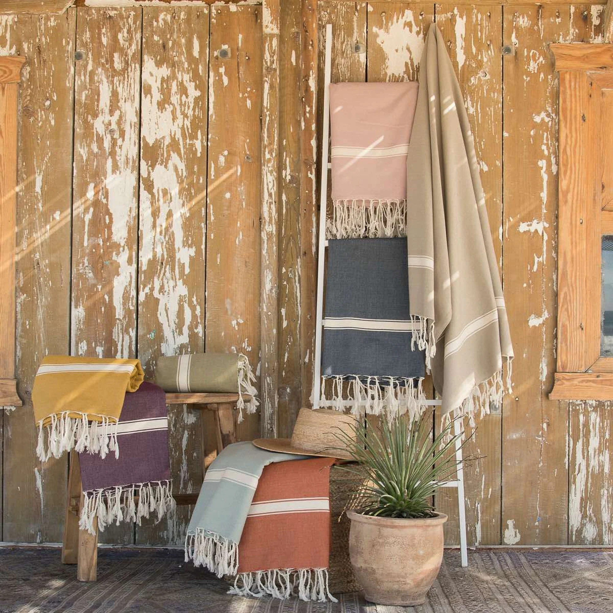Fouta - Coton - Prune - Marsa - Image 5
