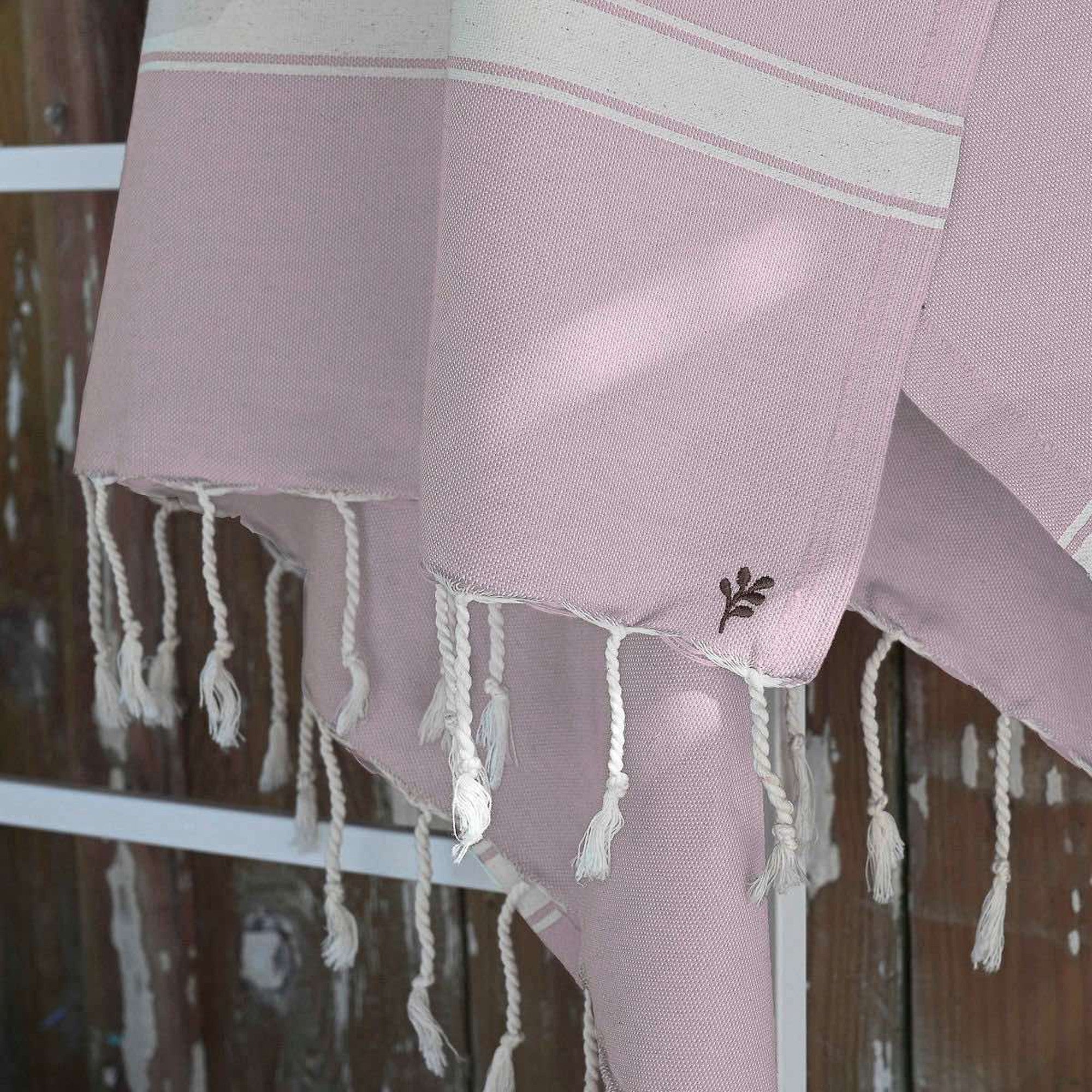 Fouta - Coton - Rose Poudré - Marsa - Image 4