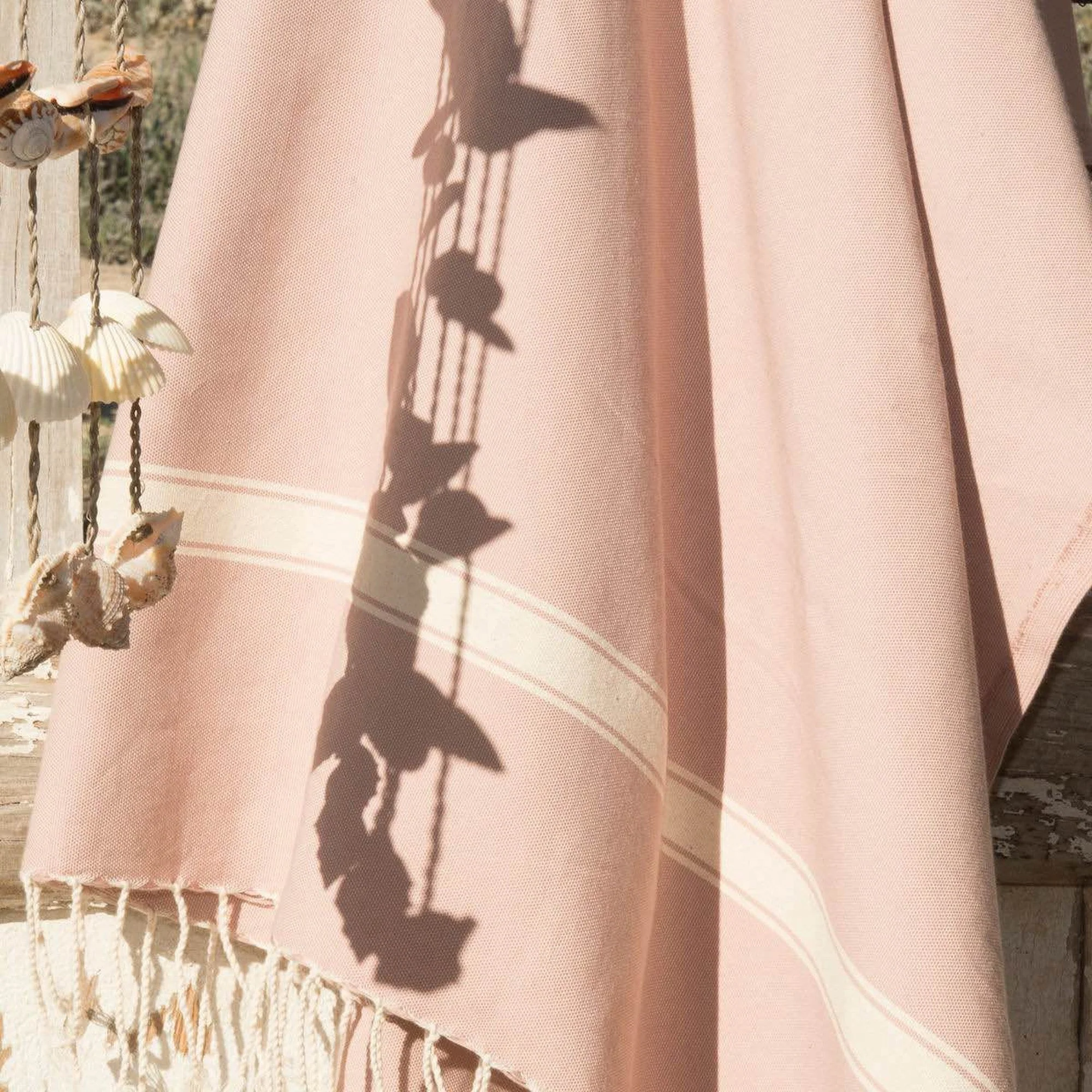 Fouta - Coton - Rose Poudré - Marsa - Image 5