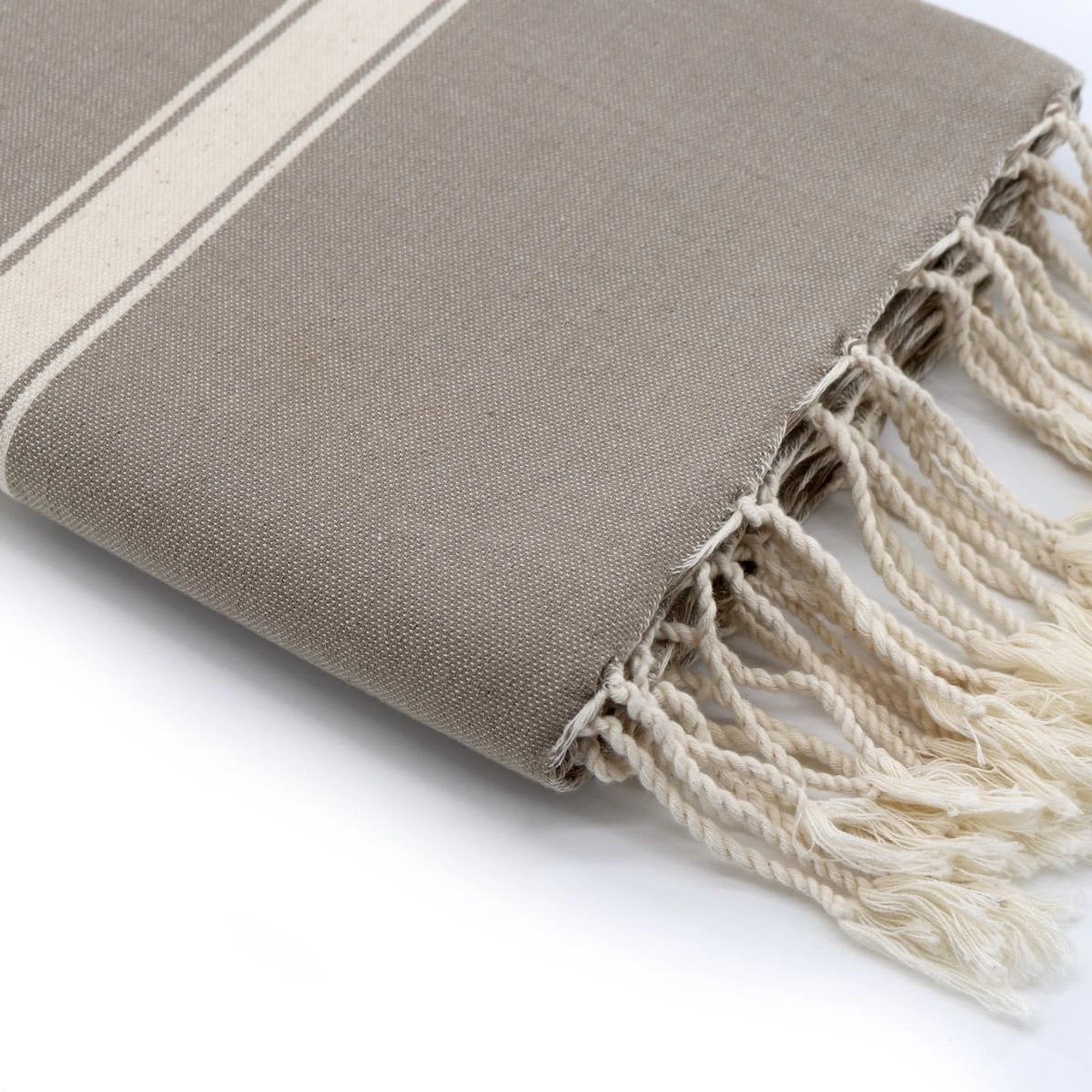 Fouta - Coton - Taupe - Marsa - Image 3