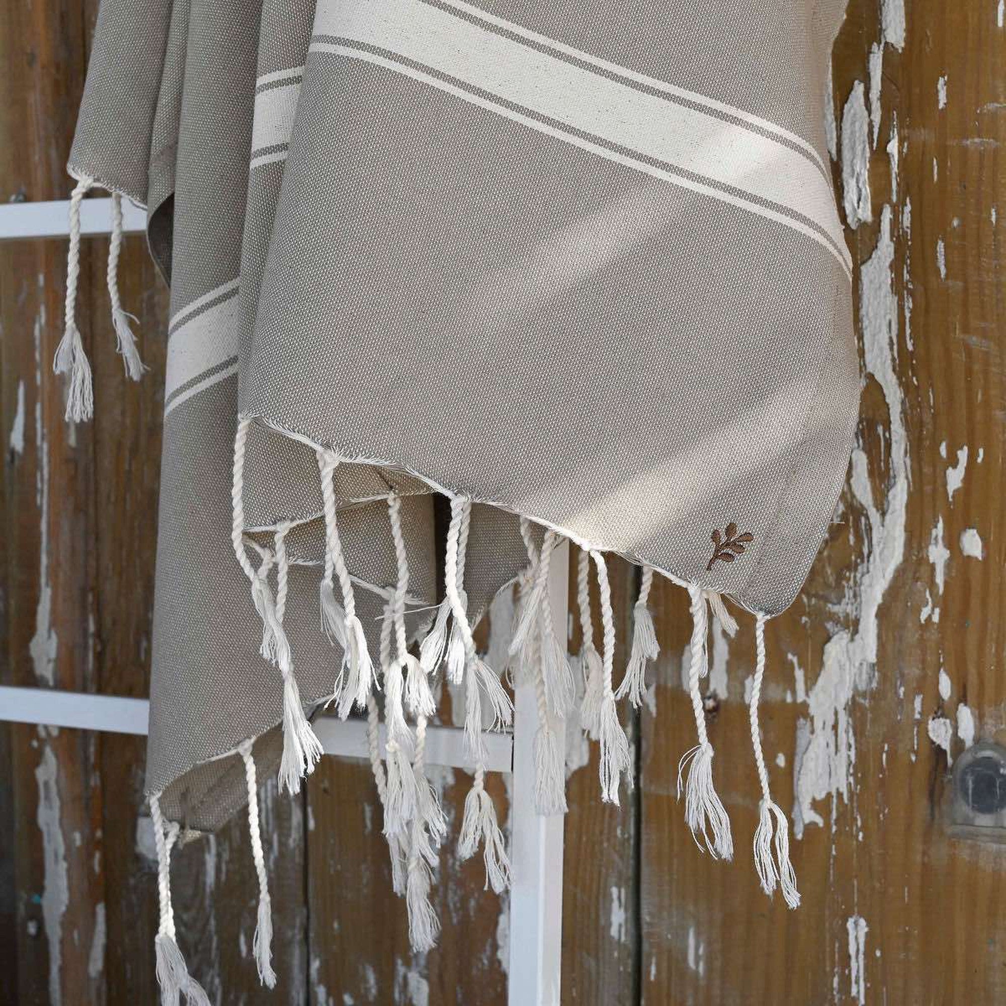 Fouta - Coton - Taupe - Marsa - Image 4