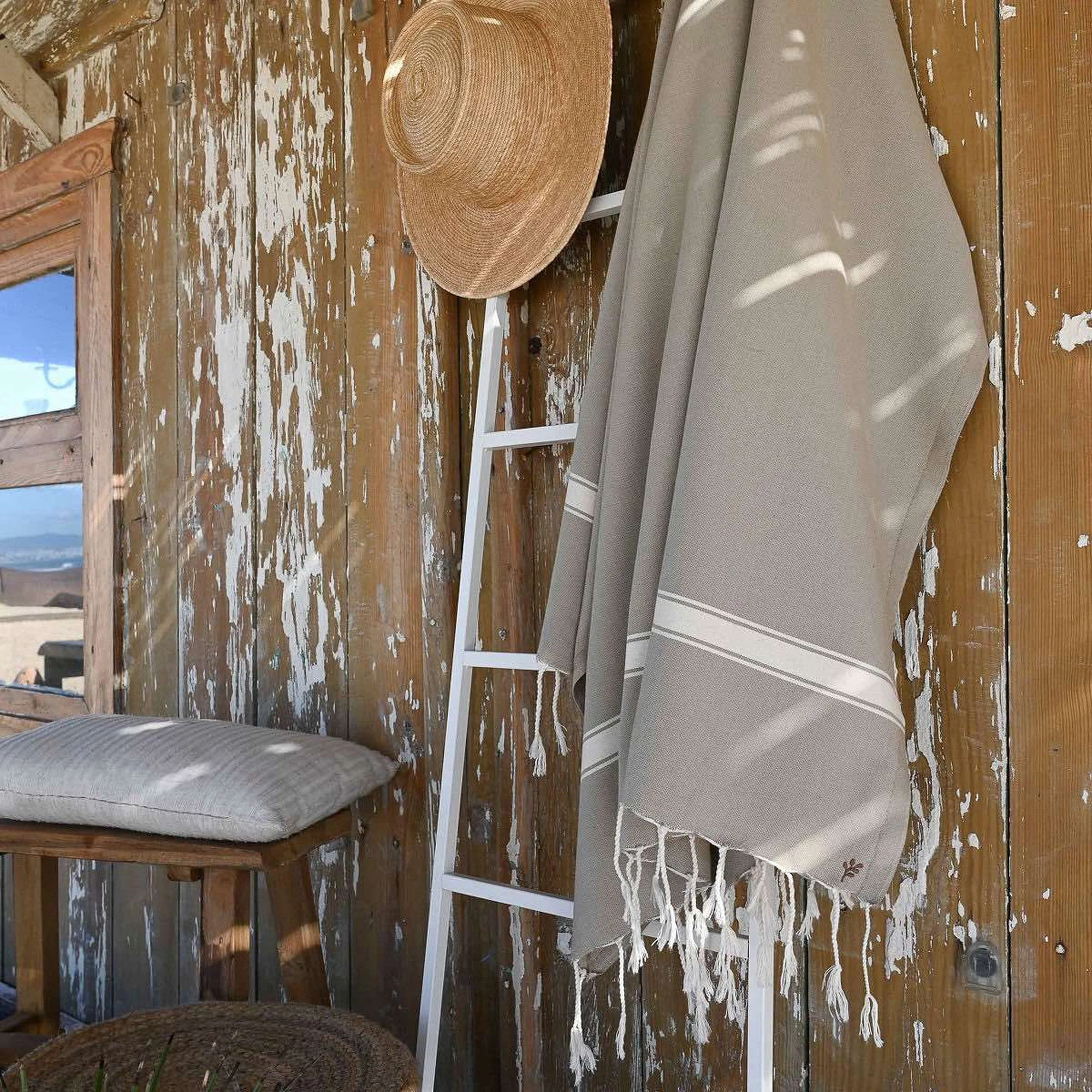 Fouta - Coton - Taupe - Marsa - Image 5