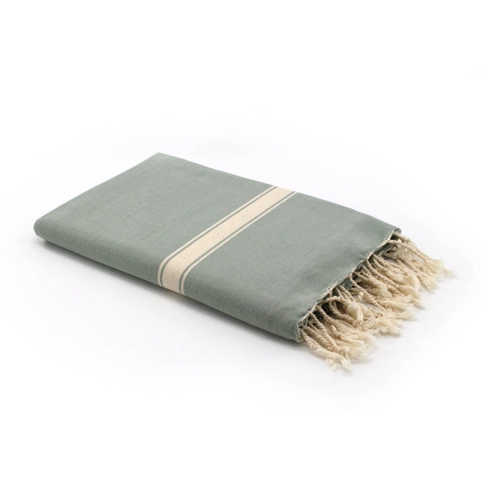 Fouta - Coton - Vert D'Eau - Marsa - Image 3