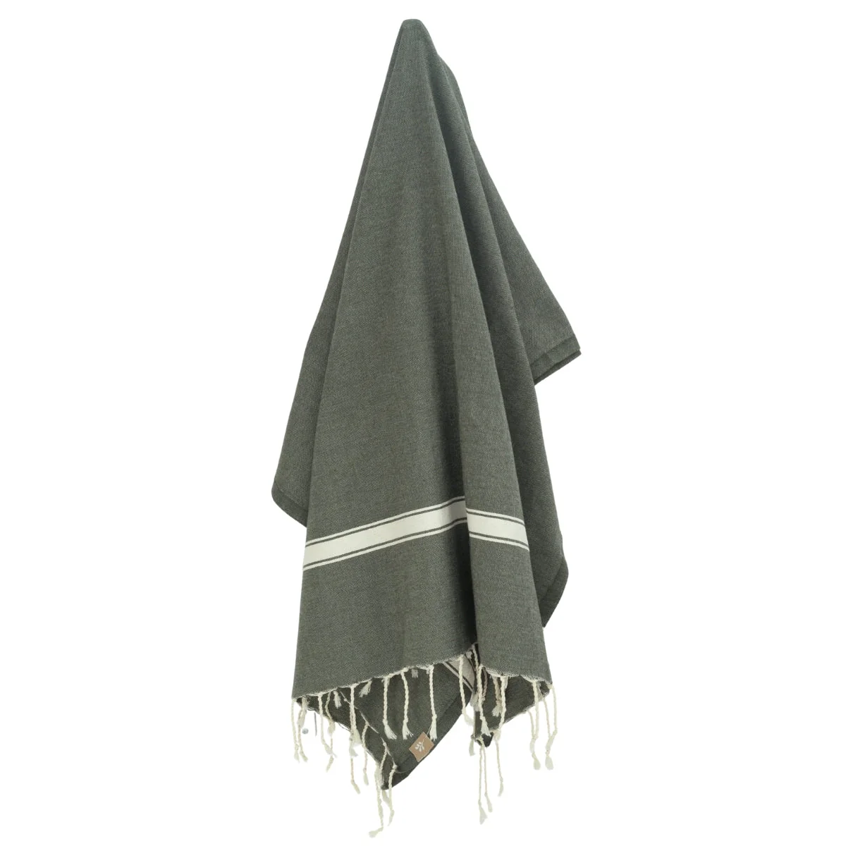 Fouta - Coton - Vert Kaki - Marsa - Image 4
