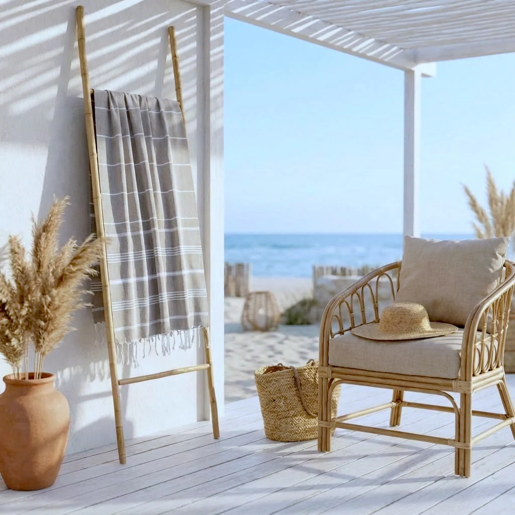Fouta - Coton - Taupe - Mykonos - Image 4
