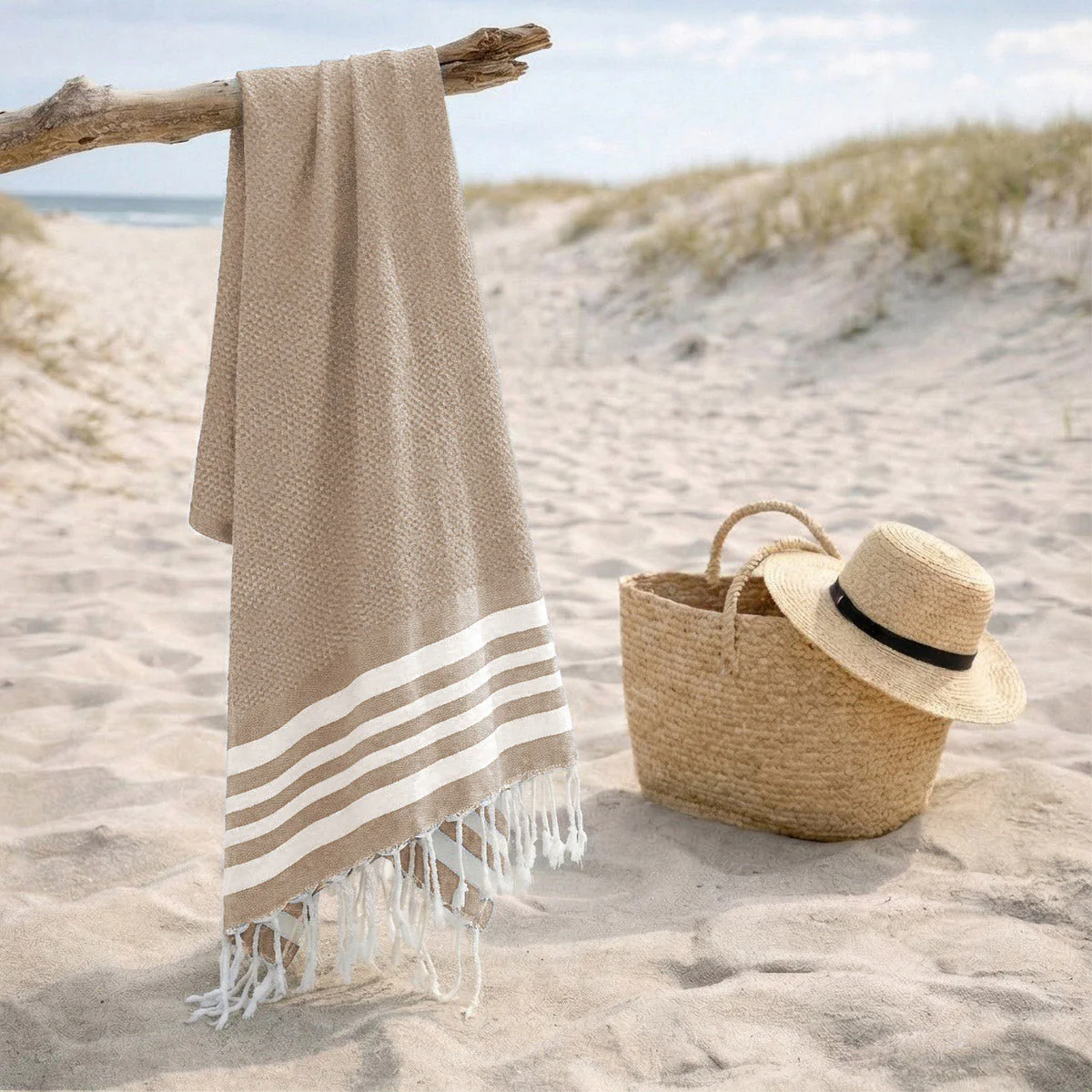 Fouta - Coton - Beige - Newport - Image 6
