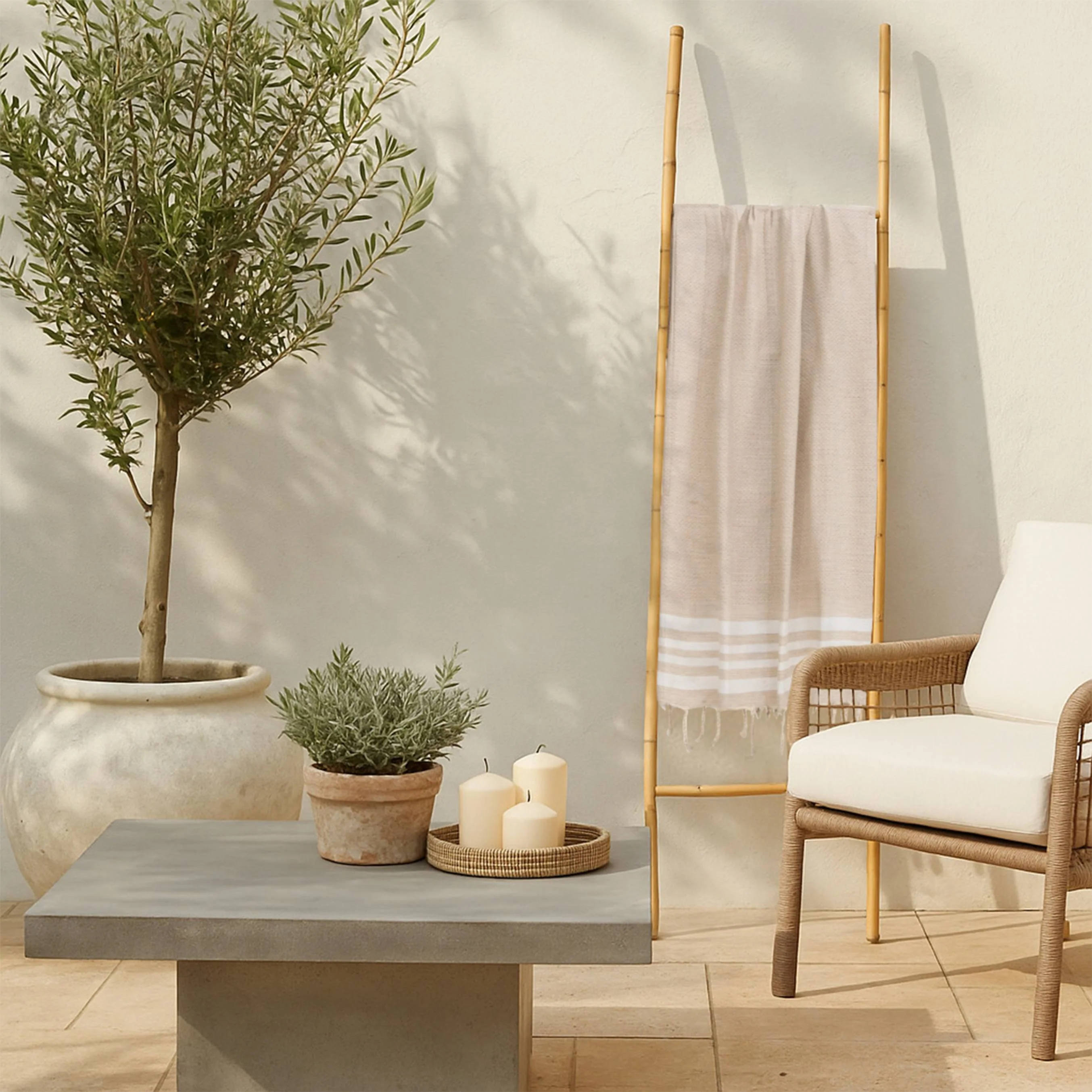 Fouta - Coton - Beige Lin - Newport - Image 2