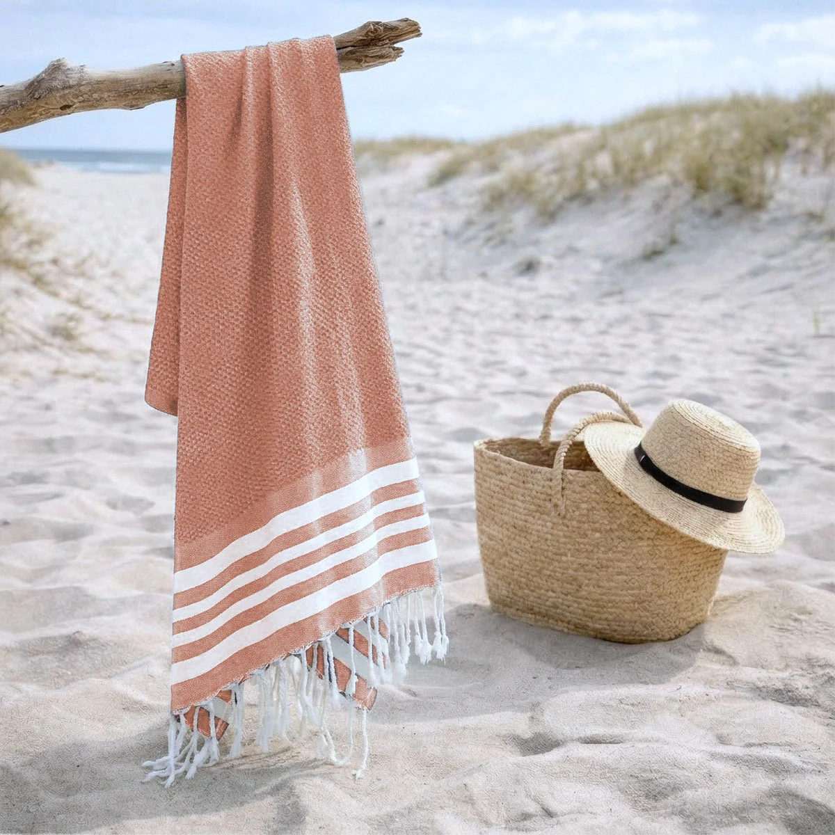 Fouta - Coton - Rose Argile - Newport - Image 3