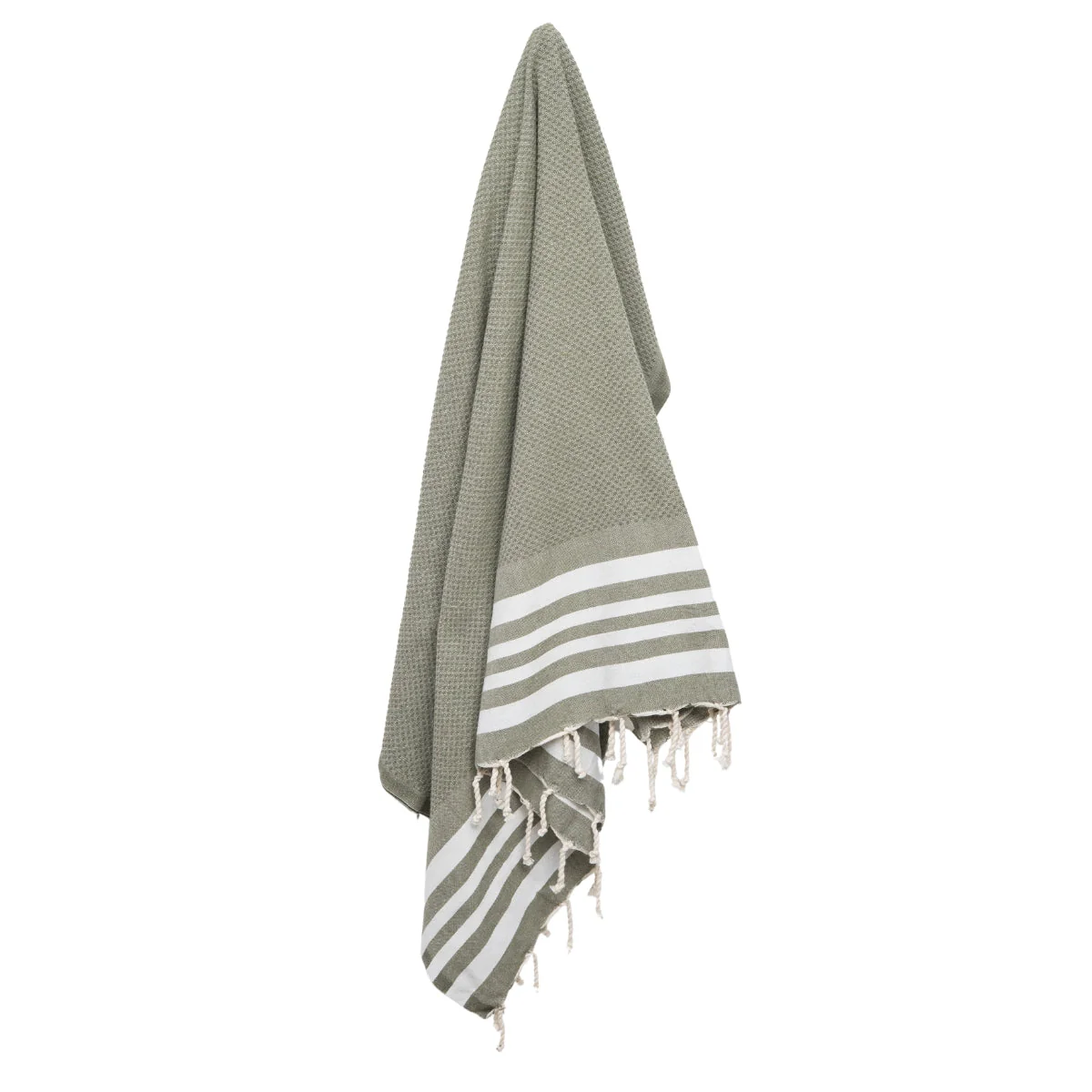 Fouta - Coton - Vert Olive - Newport - Image 10