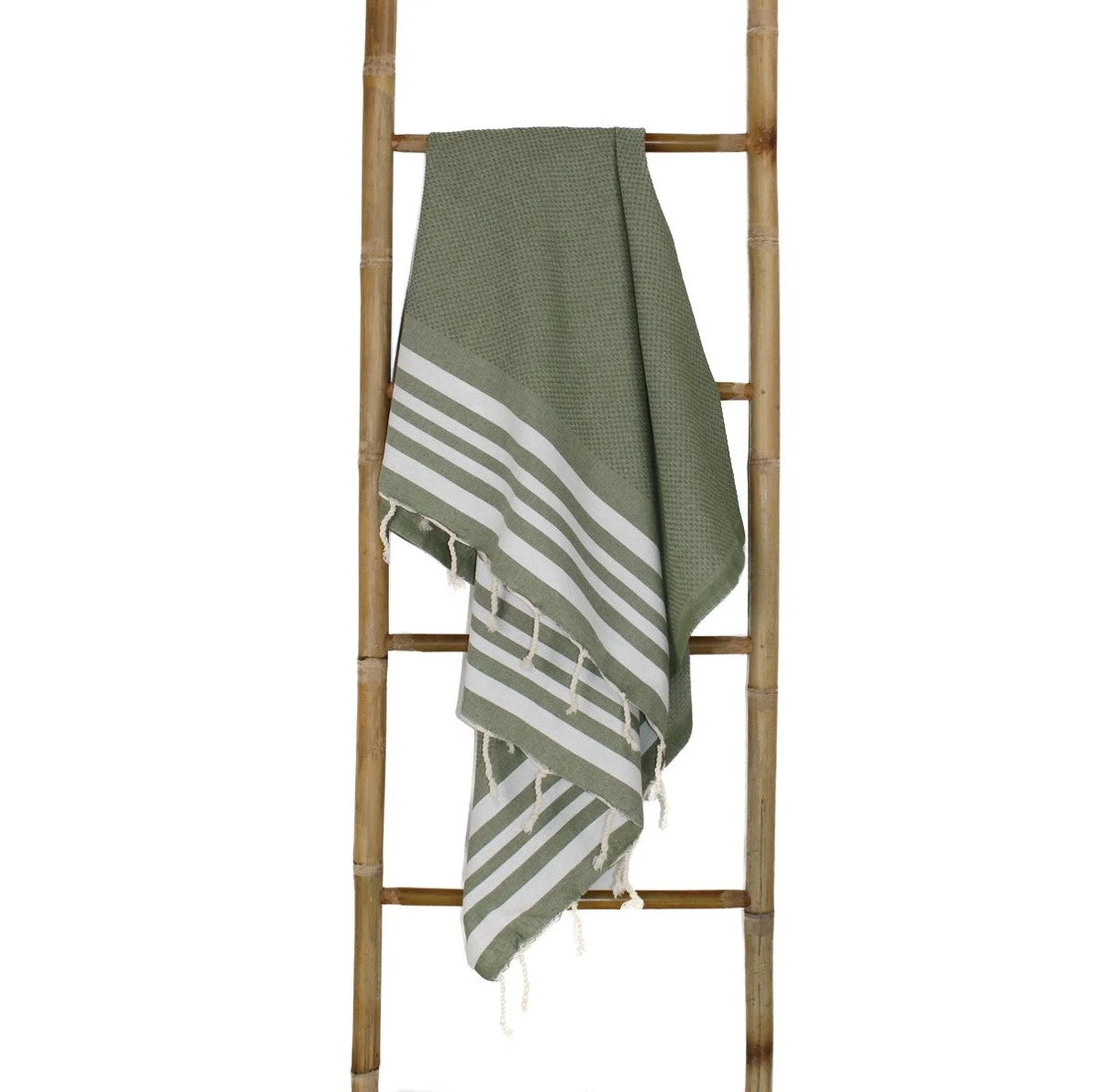 Fouta - Coton - Vert Olive - Newport - Image 3
