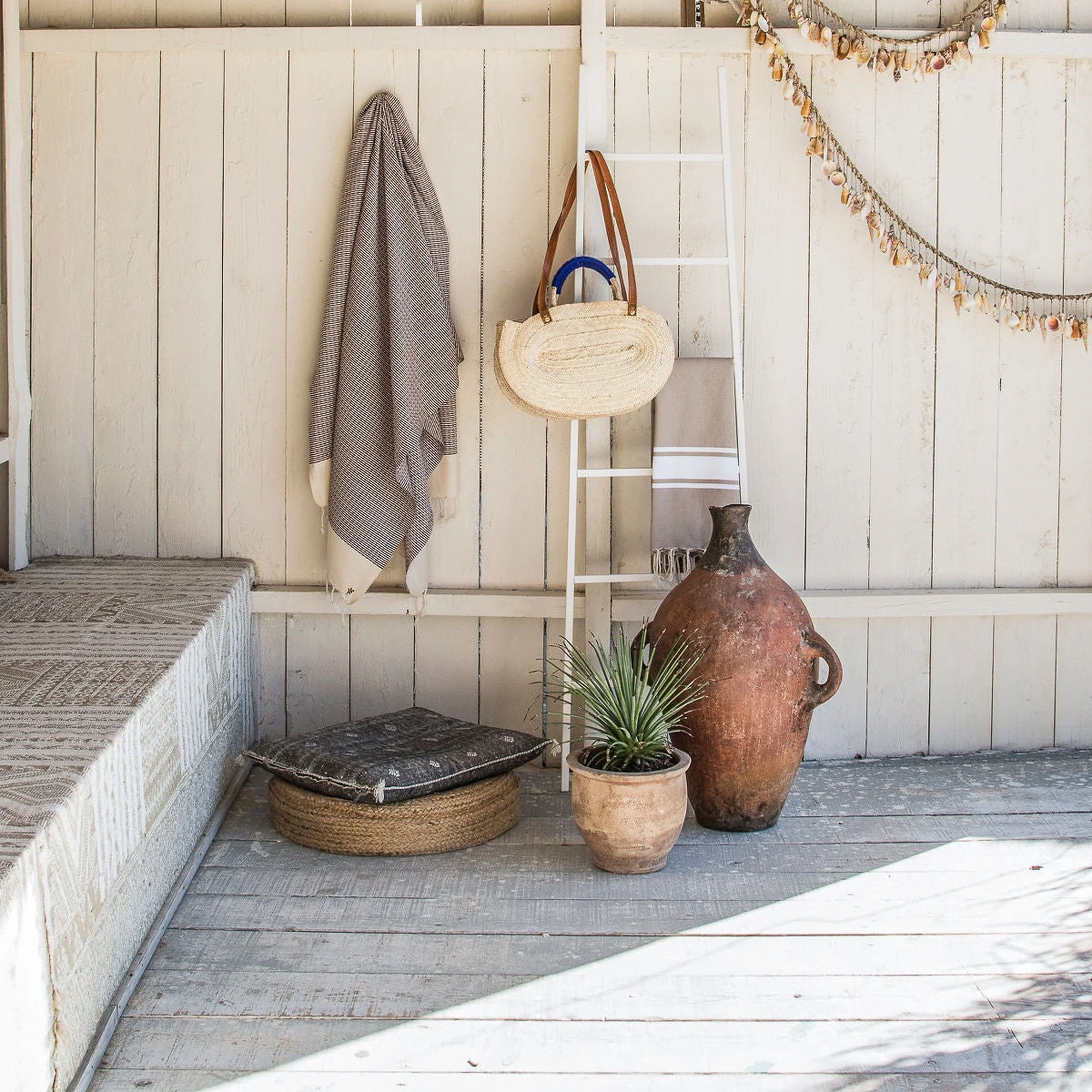 Fouta - Coton - Bleu Denim - Rio - Image 2